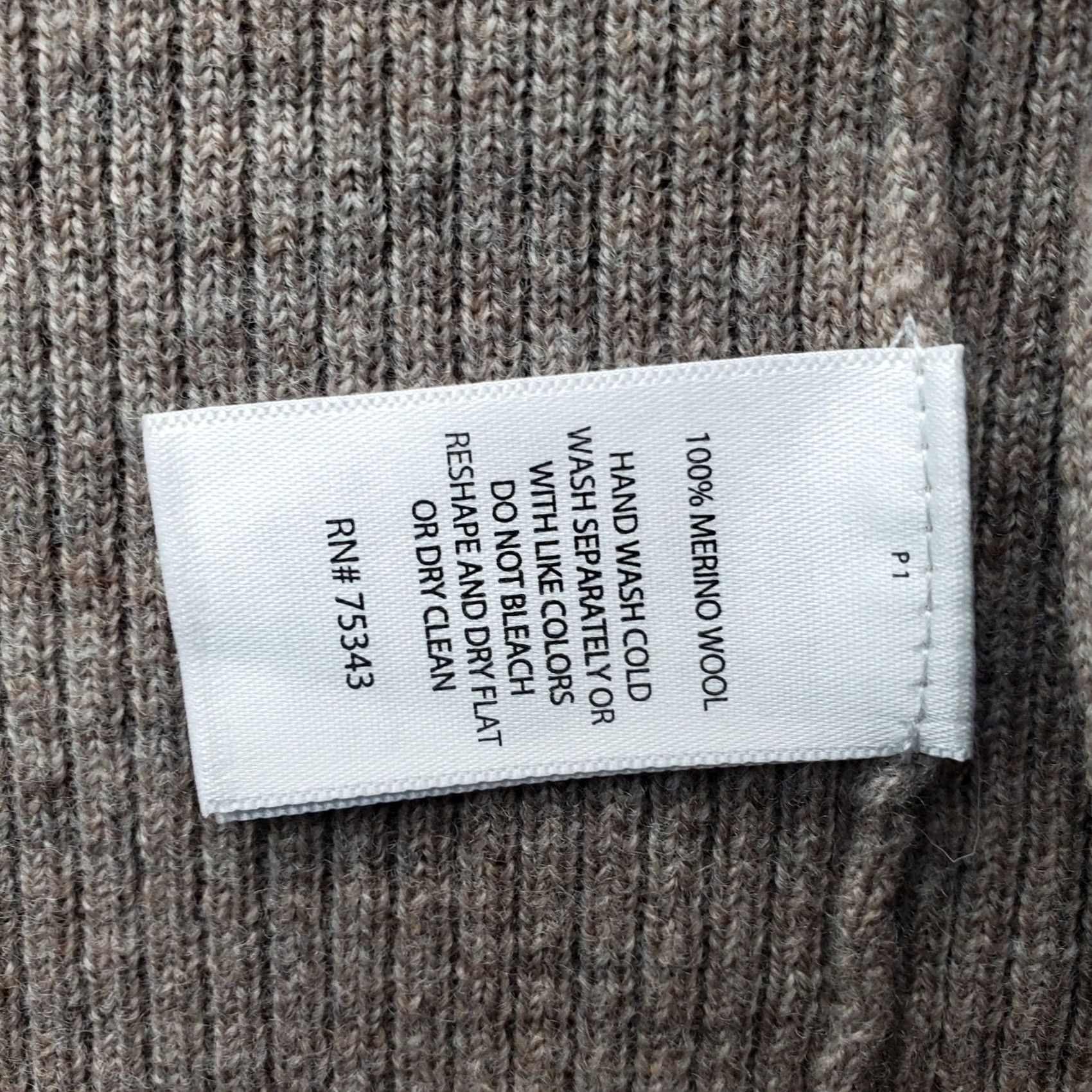 Ellen Tracy Ellen Tracy Cardigan Womens XS Brown Long Sleeve Open Front Merino Wool Knit Style Cardigan Regular Fit Size XS / US 0-2 / IT 36-38 - 5 Thumbnail