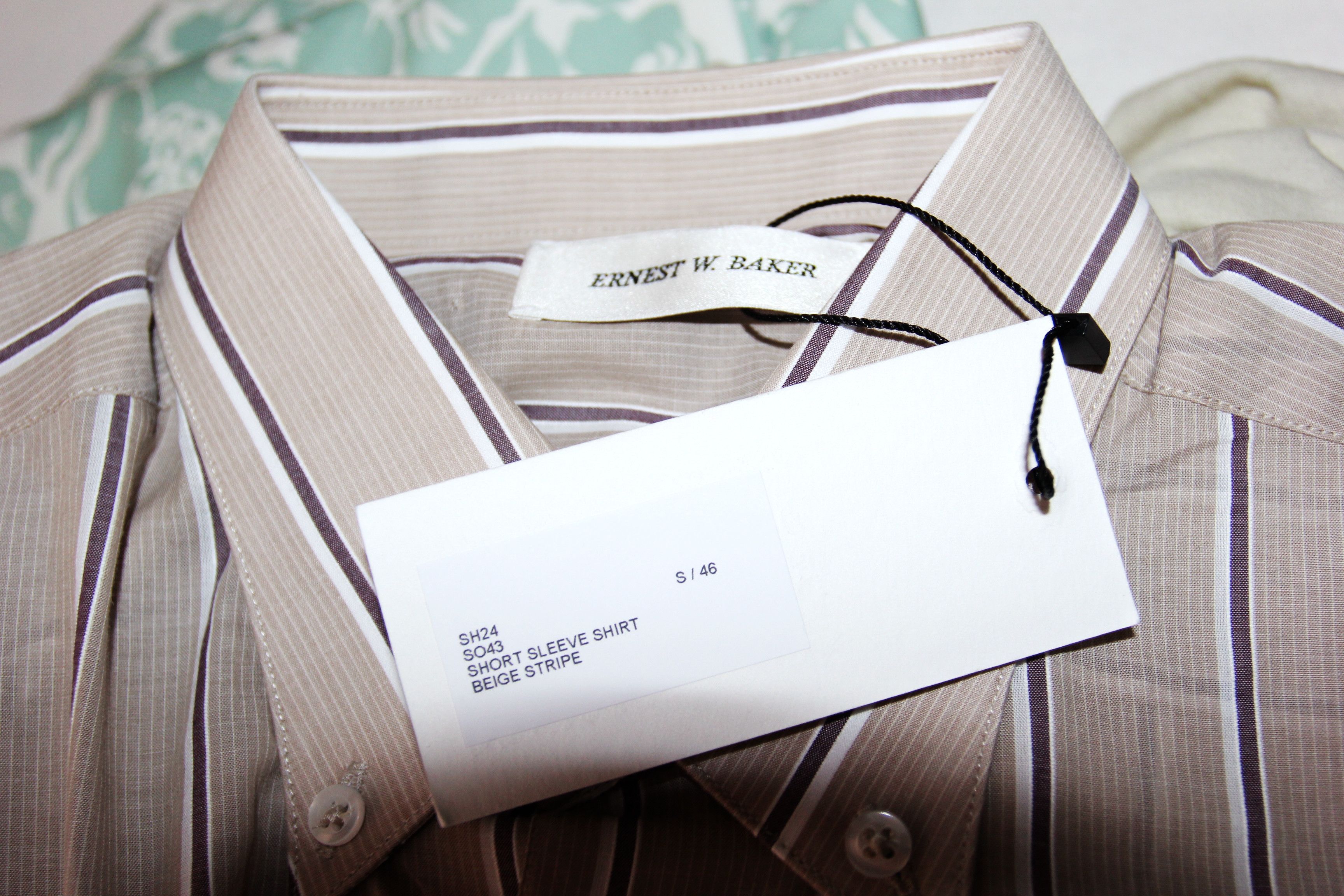 Ernest W. Baker BNWT SS23 ERNEST W. BAKER SHORT SLEEVE SHIRT 46 Size US S / EU 44-46 / 1 - 8 Thumbnail
