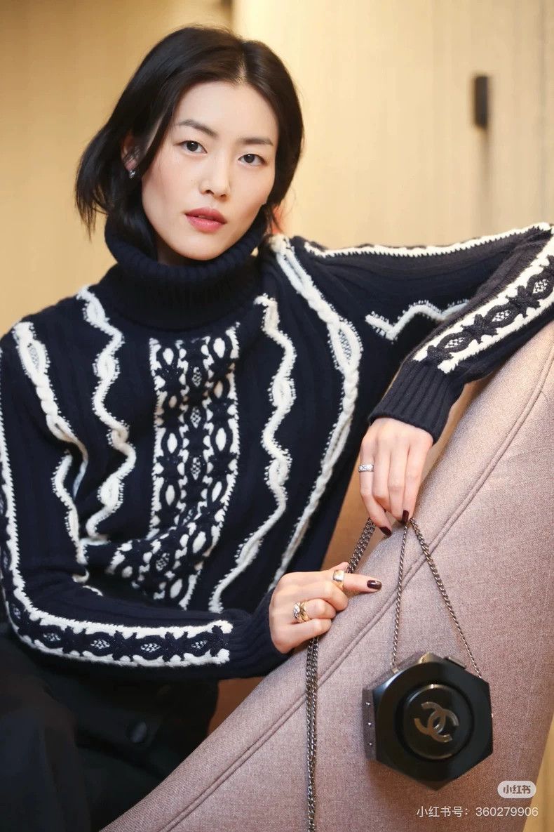 Chanel Chanel German Hamburg series turtleneck striped sweater Size M / US 6-8 / IT 42-44 - 9 Thumbnail