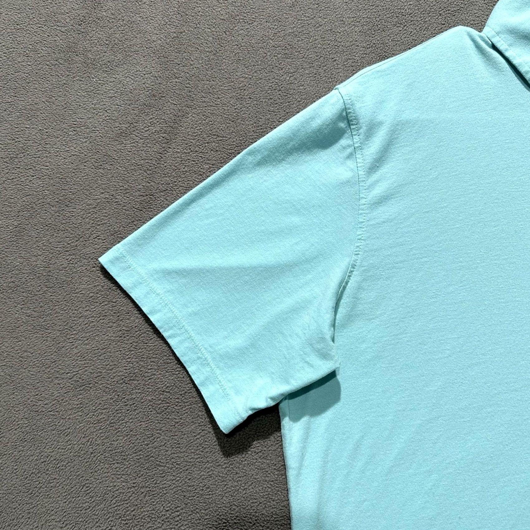 Vintage Greyson Golf Polo Shirt Mens Medium Cattail Green/Teal Performance Spirit GUC Size US M / EU 48-50 / 2 - 7 Thumbnail