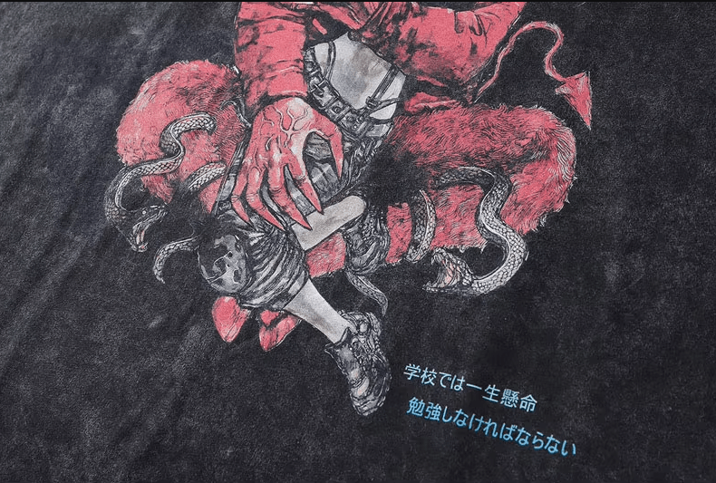 Japanese Brand × Vintage "Monster Trap-L" Oversized T-shirt Size US L / EU 52-54 / 3 - 4 Thumbnail