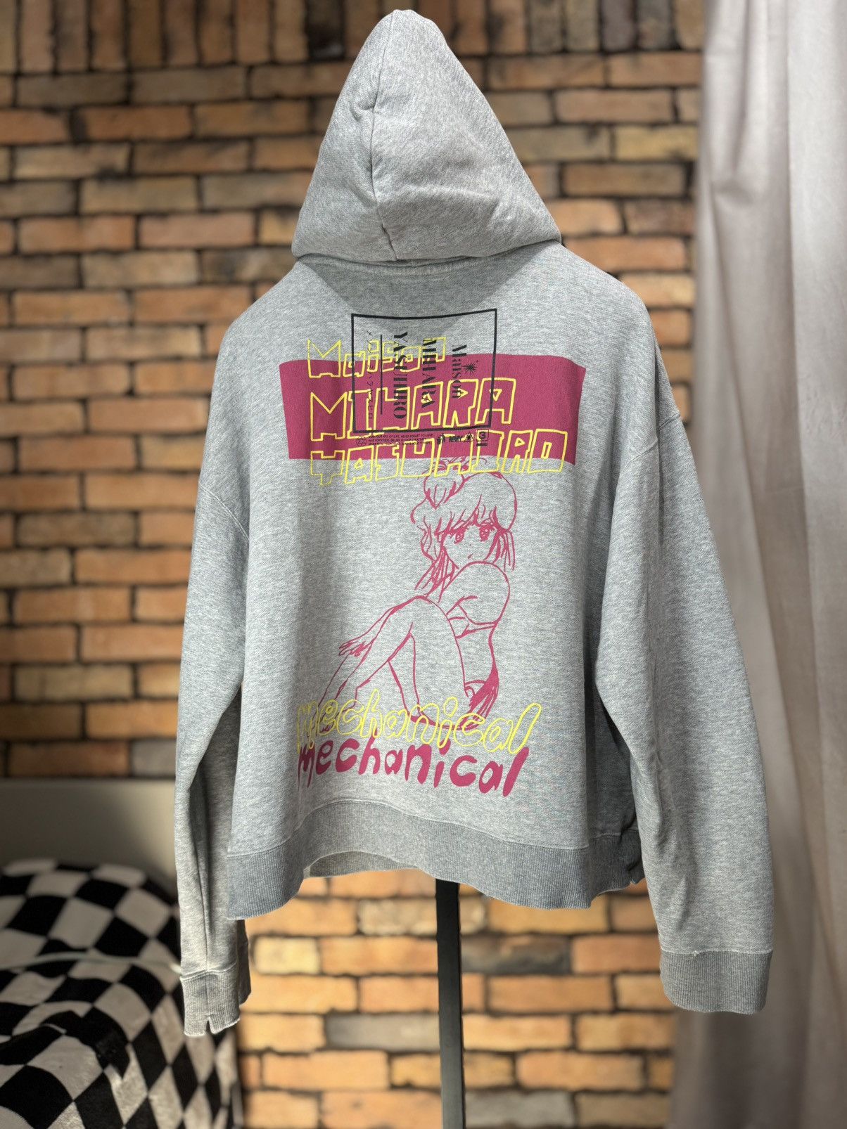 Maison MIHARA YASUHIRO $629 ANIME I LOVE MY MIHARA YASUHIRO DISTRESSED HOODIE Size US L / EU 52-54 / 3 - 2 Thumbnail