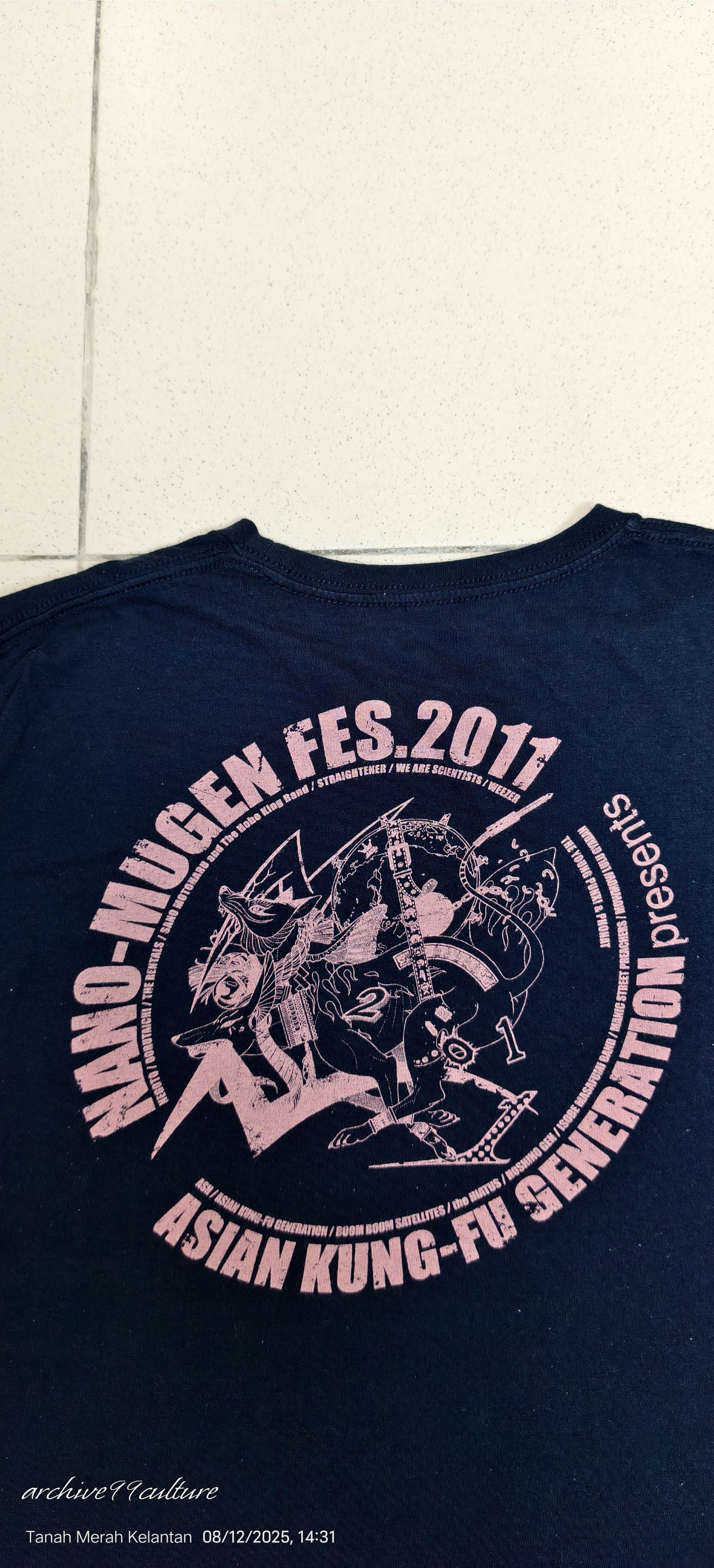 Japanese Brand Nano Mugen festival 2011 merch tee Size US S / EU 44-46 / 1 - 11 Thumbnail