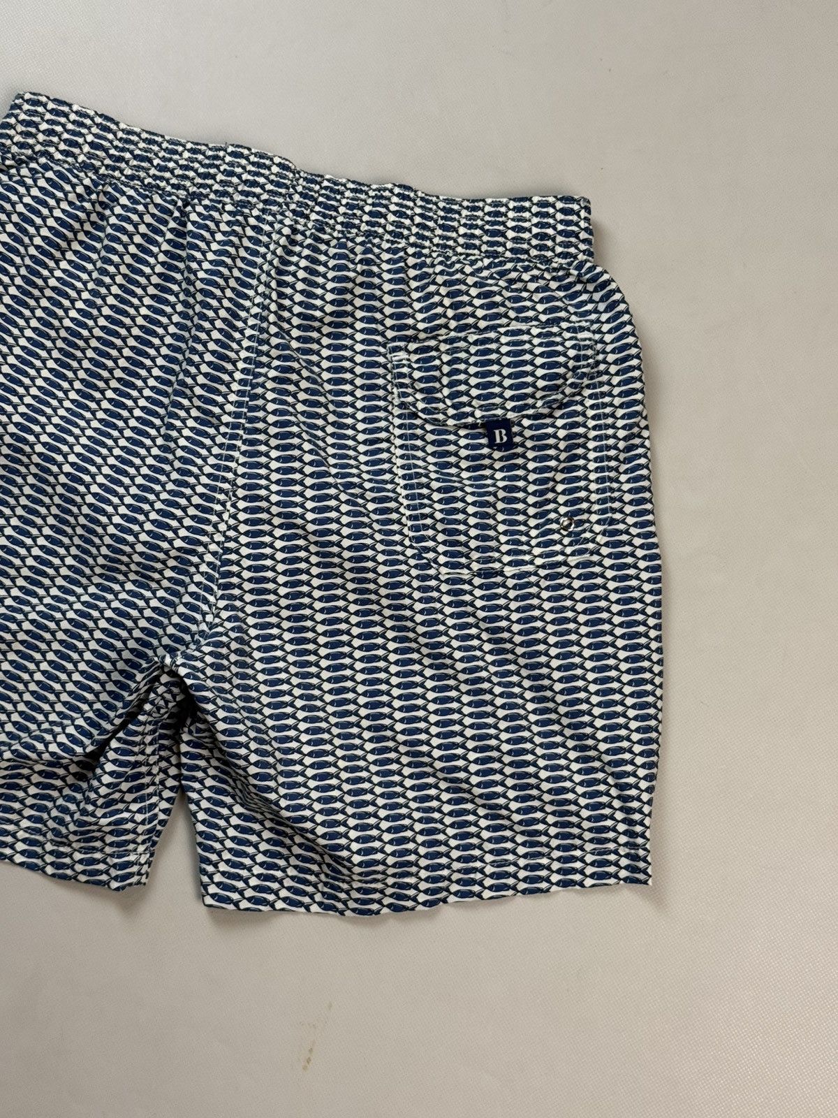 Boggi Boggi Milano Men’s Swimming Beach Fish Logo Shorts Size M Size US 32 / EU 48 - 17 Thumbnail