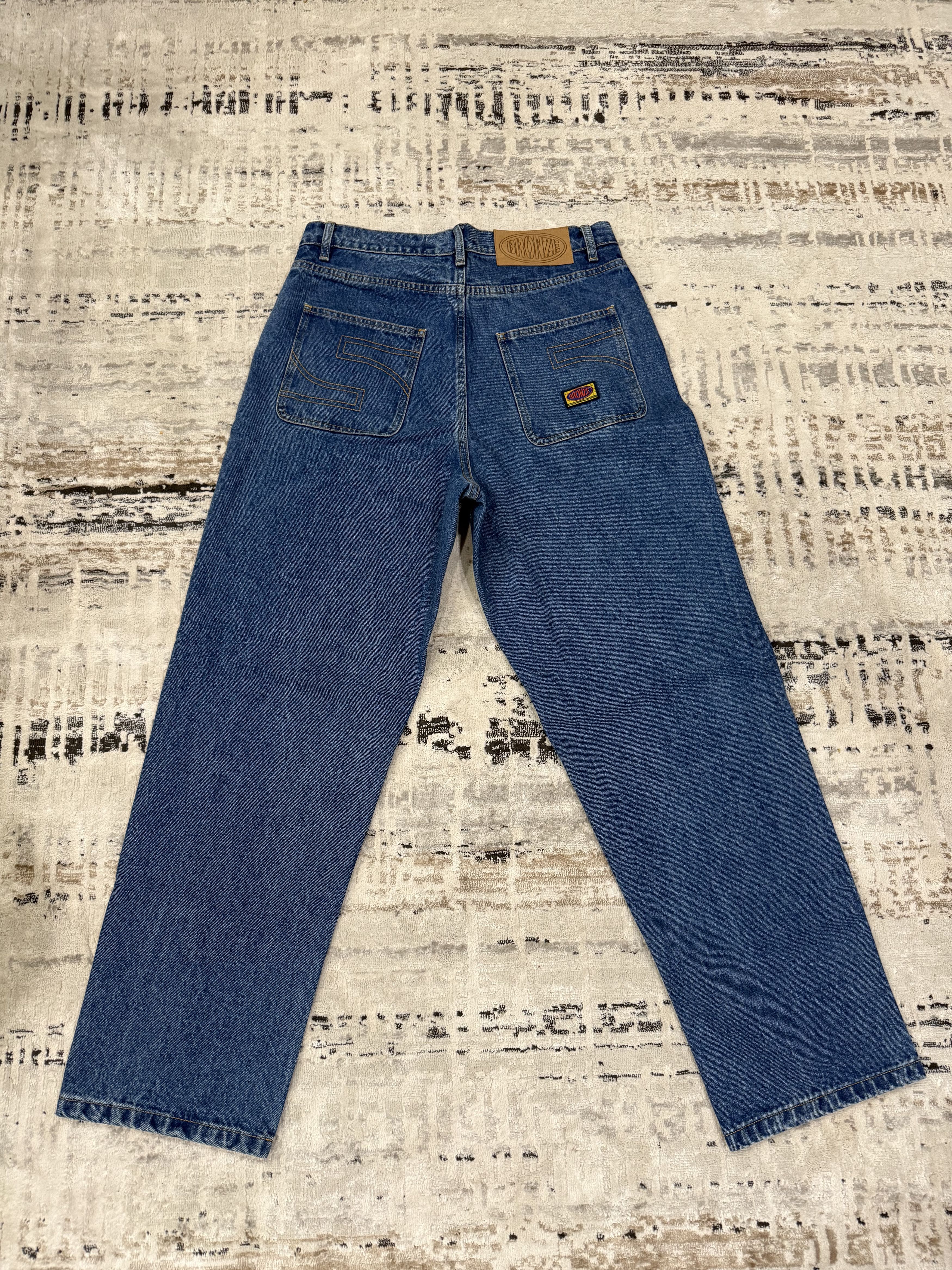 Bronze 56k Bronze 56K 56 Denim Jeans Mid Blue Size M Size US 32 / EU 48 - 2 Thumbnail
