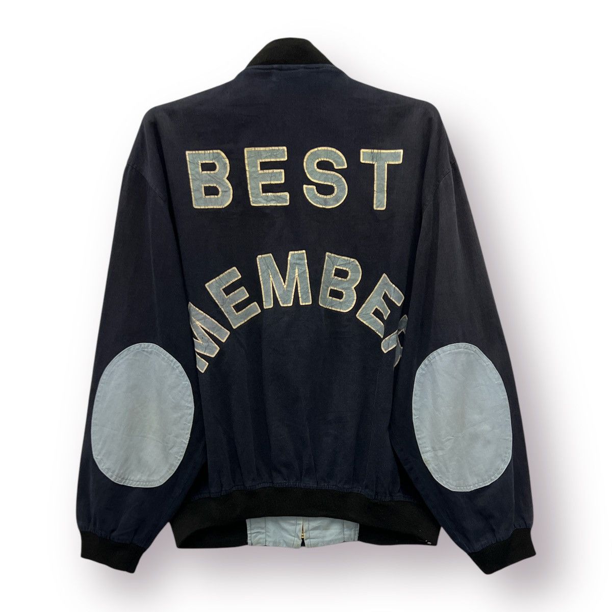 Japanese Brand 🔥 Japanese Custom Faded Best Member Bomber Jacket Size US M / EU 48-50 / 2 - 1 Thumbnail