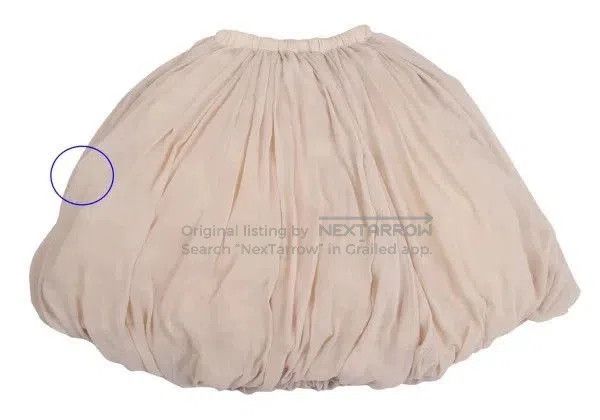 Comme des Garcons COMME des GARCONS Beige Vintage Puff Skirt. Size US 26 / EU 42 - 3 Thumbnail