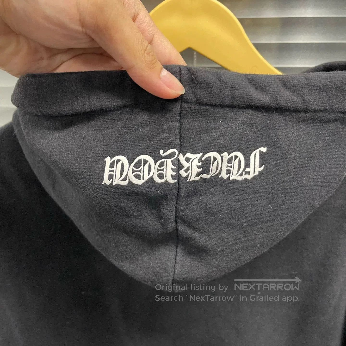 Chrome Hearts Black Zip-Up Hoodie with Graphic Sleeves. Size US M / EU 48-50 / 2 - 4 Thumbnail