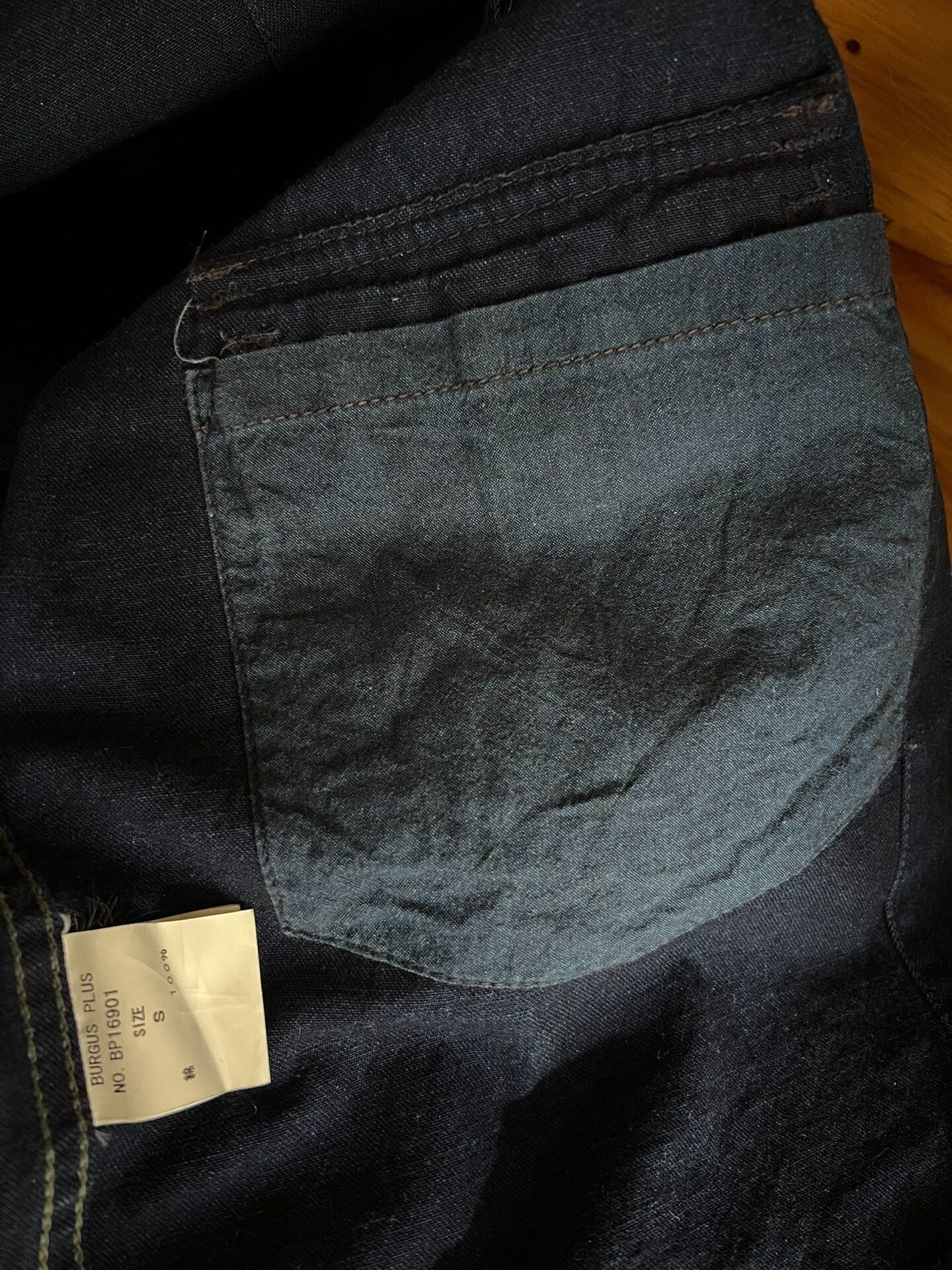 Burgus Plus Burgus Plus Indigo Work Jacket Size US S / EU 44-46 / 1 - 8 Thumbnail