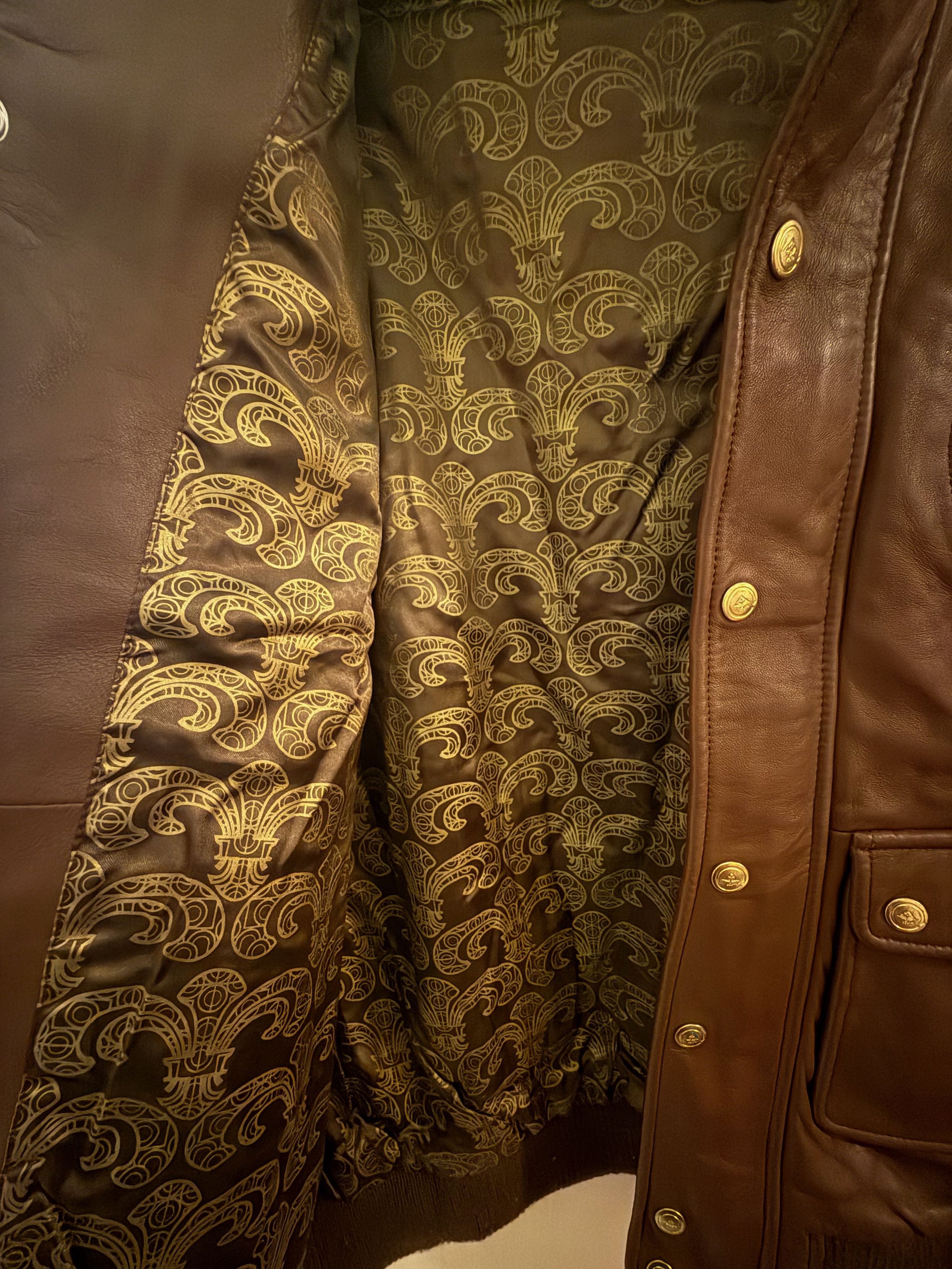 LRG Vintage LRG Lamb Of God Leather Jacket Size US M / EU 48-50 / 2 - 5 Thumbnail