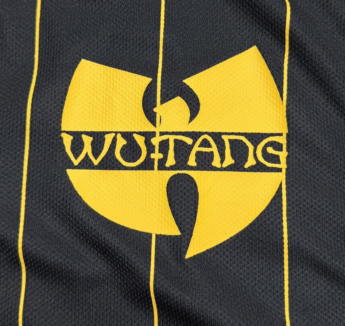 Wu-Tang Clan Wu-Tang Clan #36 Striped Button Jersey Shirt Big Logo Size US XS / EU 42 / 0 - 7 Thumbnail