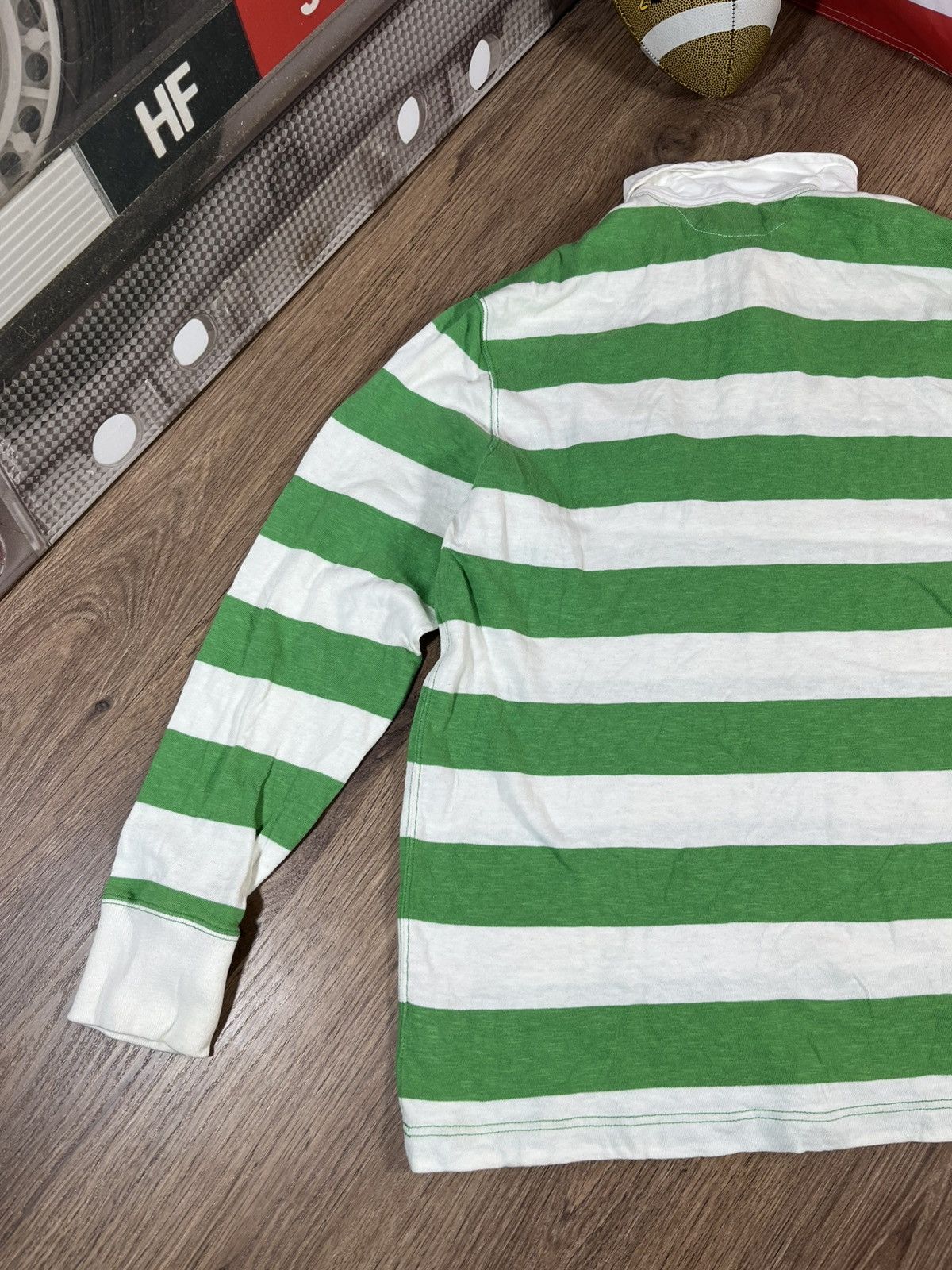 Polo Ralph Lauren Vintage Polo Ralph Lauren Rugby Long Sleeve Shirt 90s Size US XL / EU 56 / 4 - 12 Thumbnail