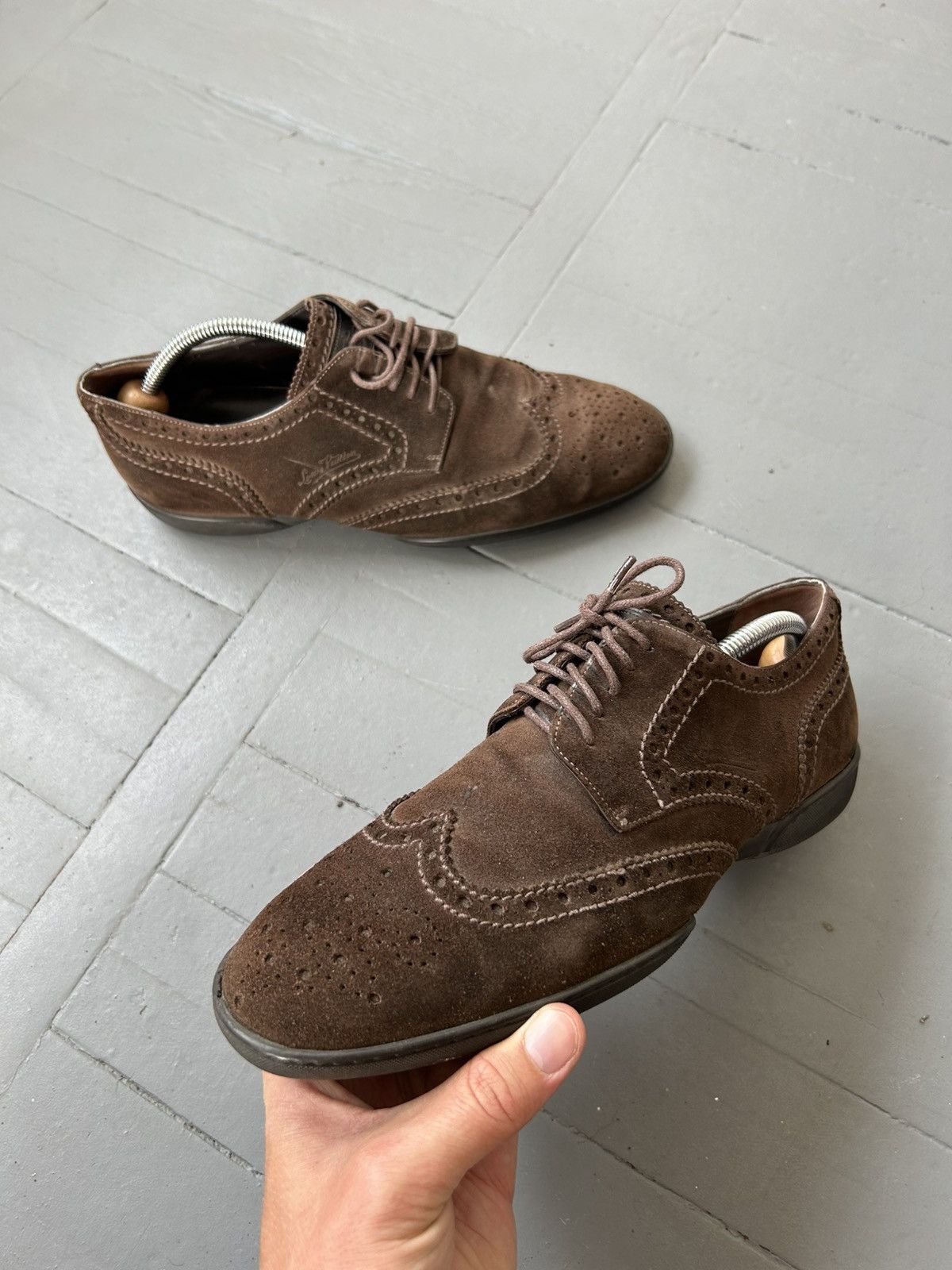 Louis Vuitton Louise Vuitton suede loafers sneakers Size US 9 / EU 42 - 2 Thumbnail