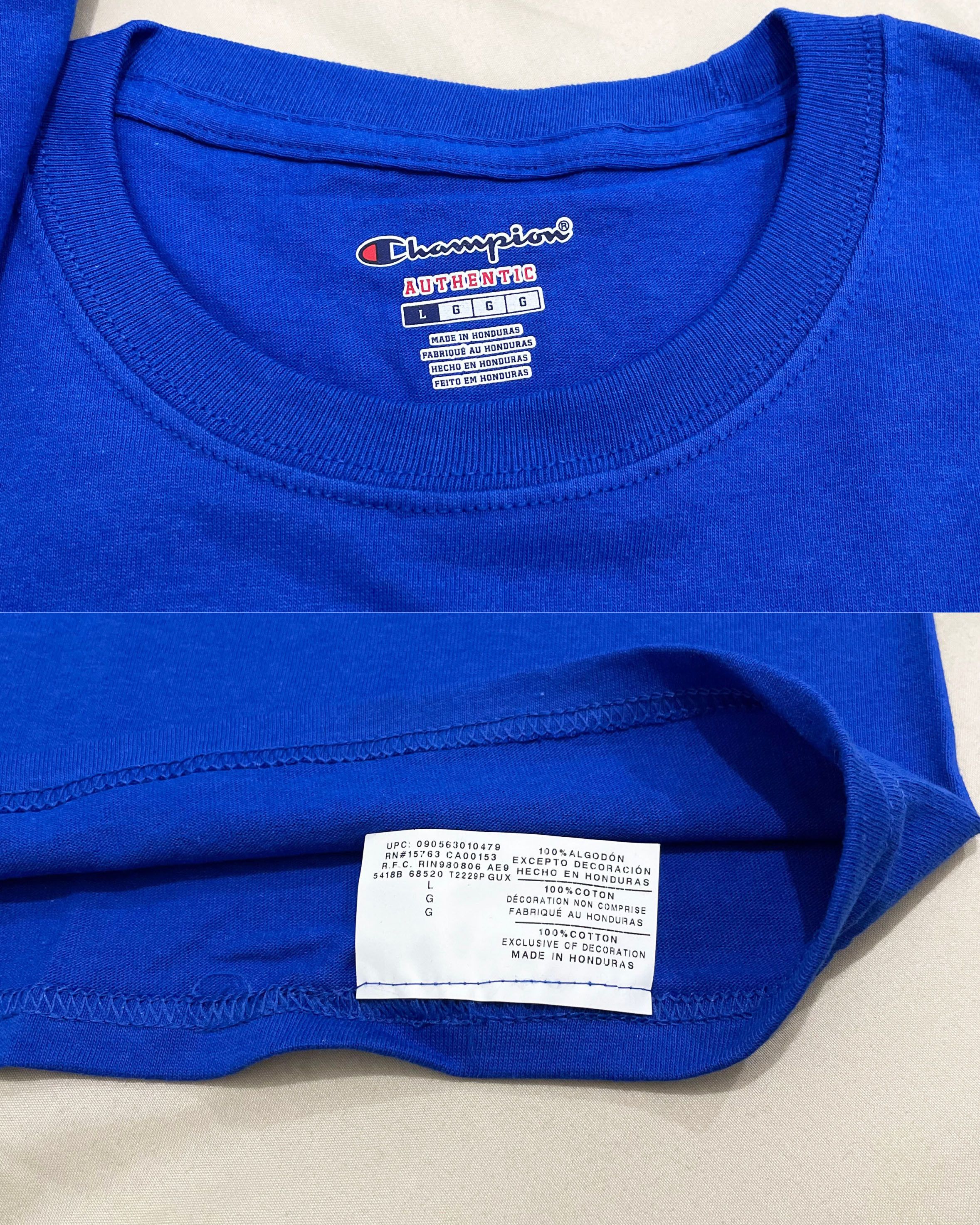 Champion Champion Patriotic Logo Long Sleeve T-Shirt (Surf The Web) Size US L / EU 52-54 / 3 - 5 Thumbnail