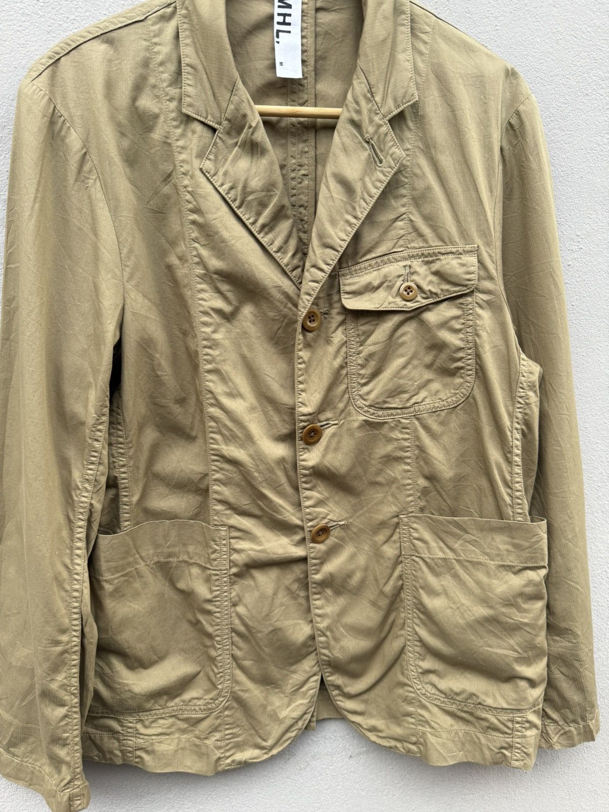 Margaret Howell MARGARET HOWELL Khaki Cotton Jacket / Utility Multipockets Size US M / EU 48-50 / 2 - 12 Thumbnail