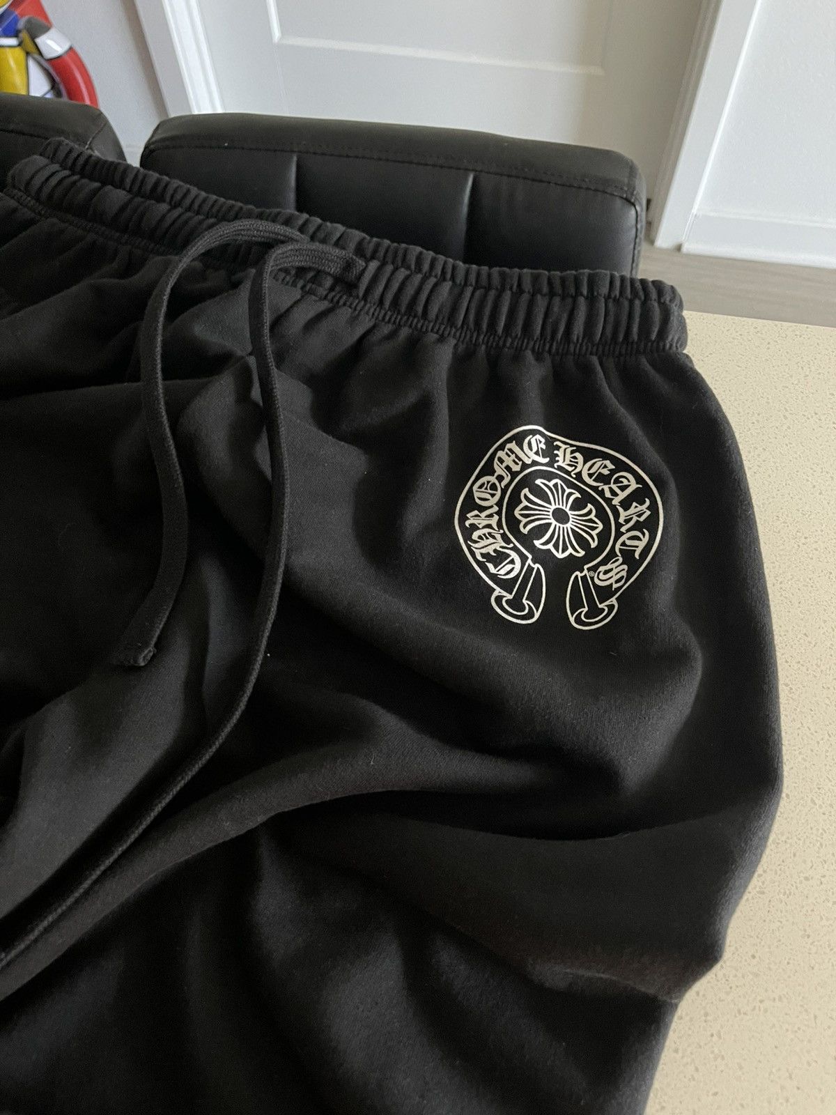 Chrome Hearts Chrome Hearts Horseshoe Logo Sweatpants Size US 36 / EU 52 - 2 Thumbnail