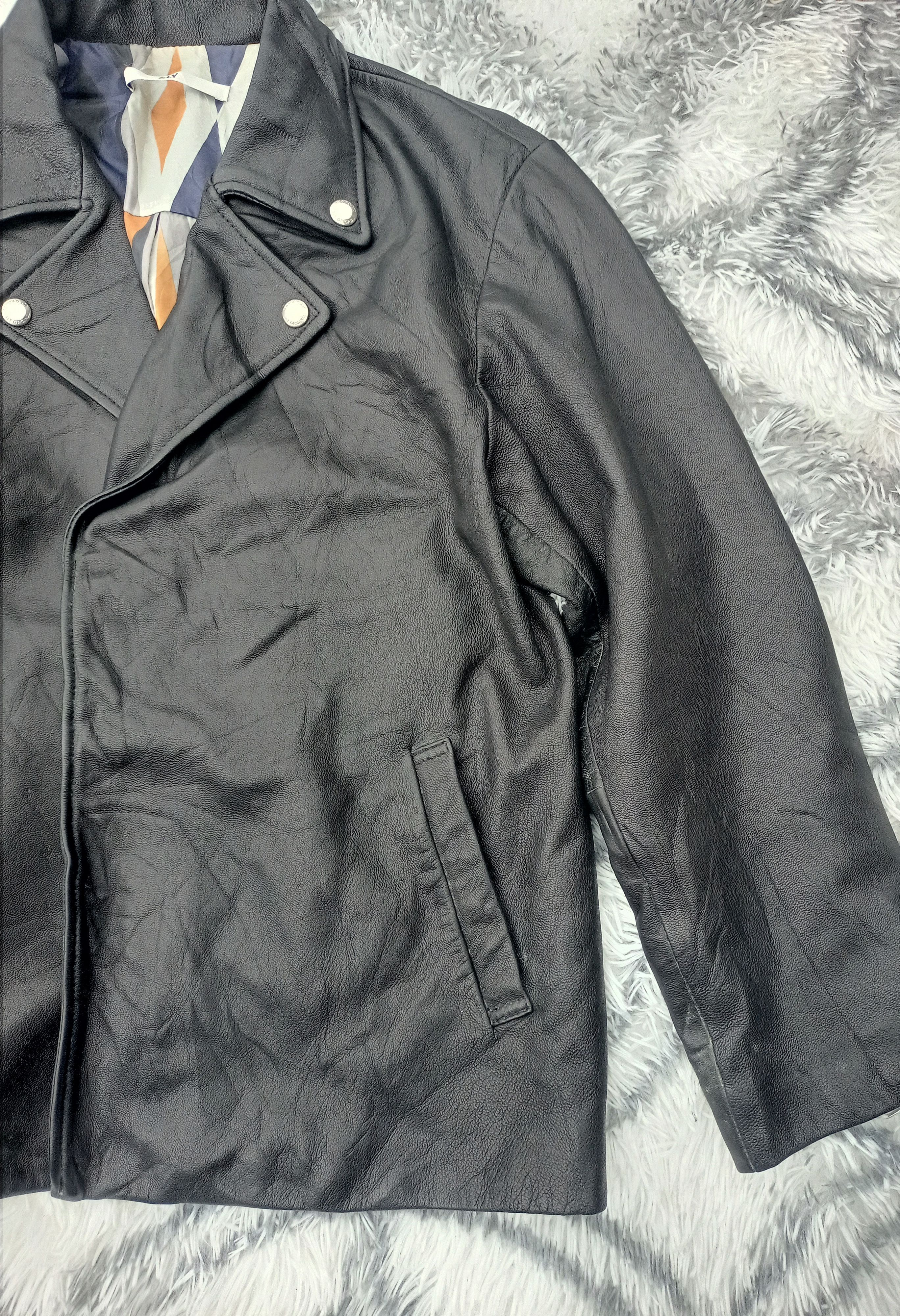 Japanese Brand SLY LEATHER JACKET Size US S / EU 44-46 / 1 - 3 Thumbnail