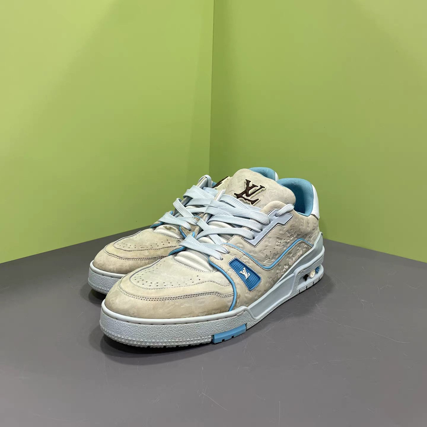 Louis Vuitton LOUIS VUITTON LV Trainer × Tyler the Creator Embossed K15 Size US 8 / EU 41 - 1 Thumbnail
