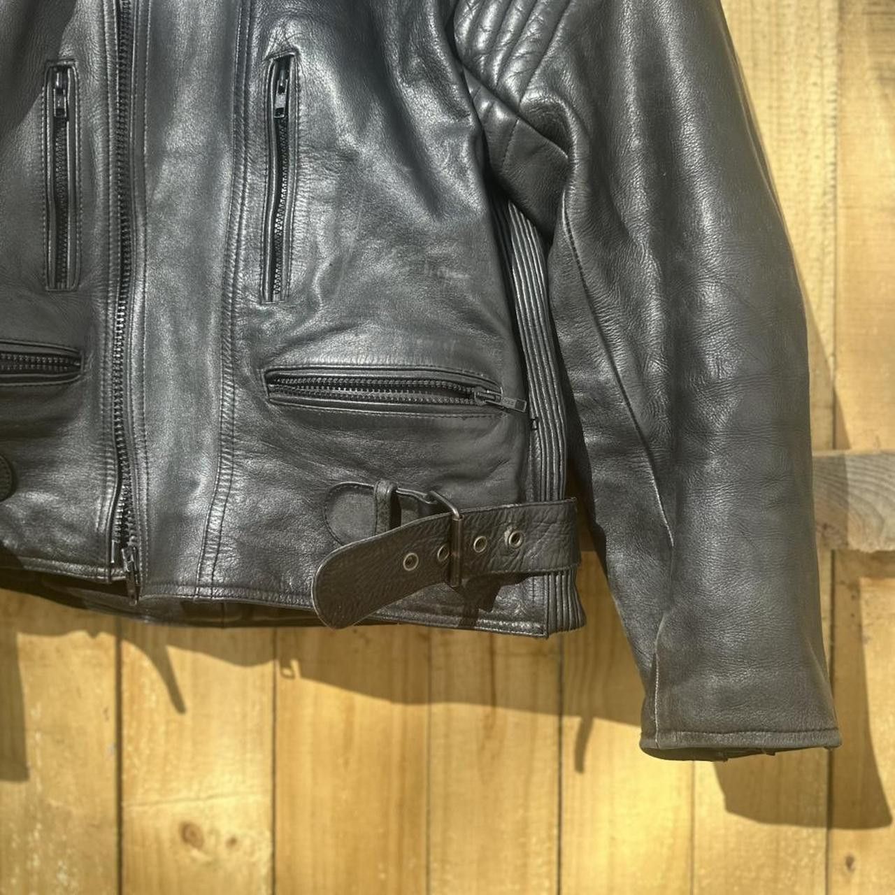 Schott Echtes Leder Leather Jacket Size US XXL / EU 58 / 5 - 5 Thumbnail