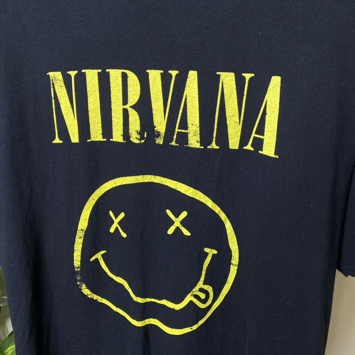 Band Tees × Nirvana Nirvana Kurt Cobain Smiley Face T Shirt Official Reissue Size US XXL / EU 58 / 5 - 2 Thumbnail