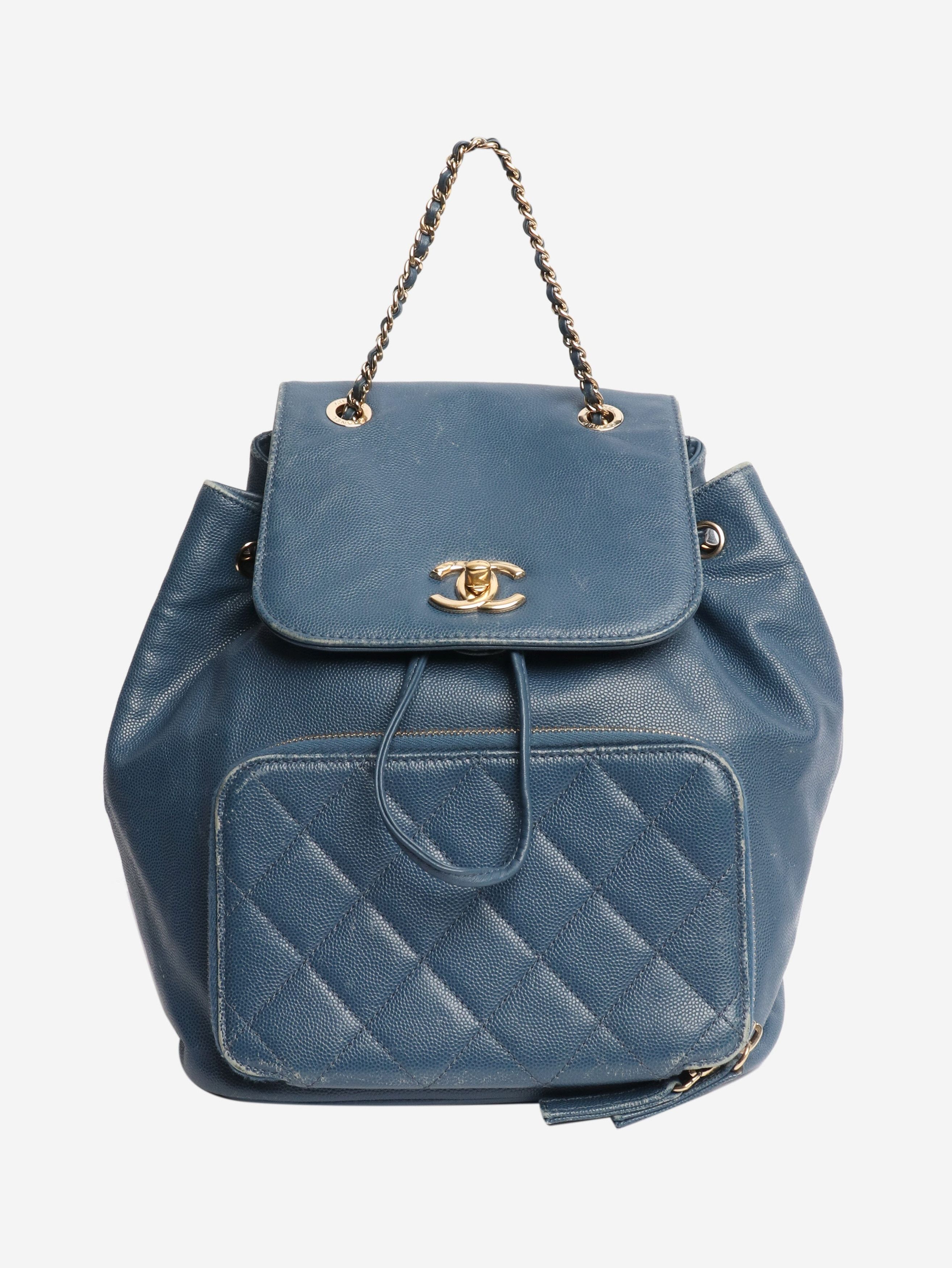 Other Blue caviar leather backpack Size ONE SIZE - 1 Thumbnail
