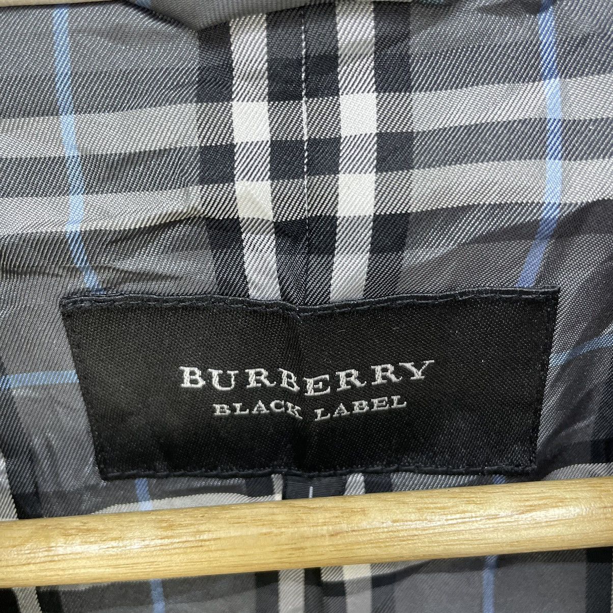 Burberry Vintage Burberrys Black Label Lamb Leather Biker Jacket Size US M / EU 48-50 / 2 - 8 Thumbnail