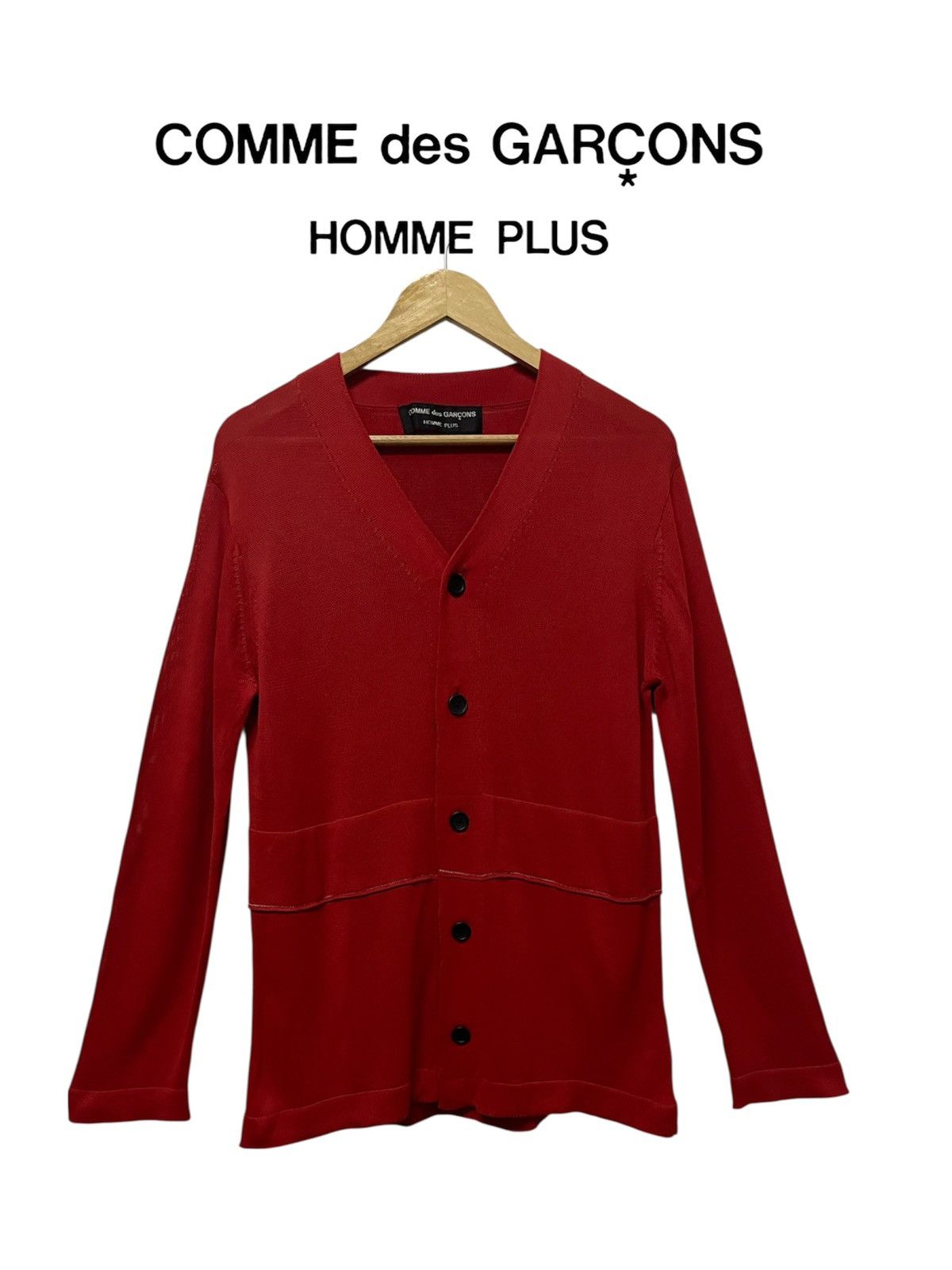 Comme des Garcons Homme Plus AW 1995 COMME DES GARCONS HOMME PLUS BUTTON CARDIGAN RARE Size US M / EU 48-50 / 2 - 1 Thumbnail