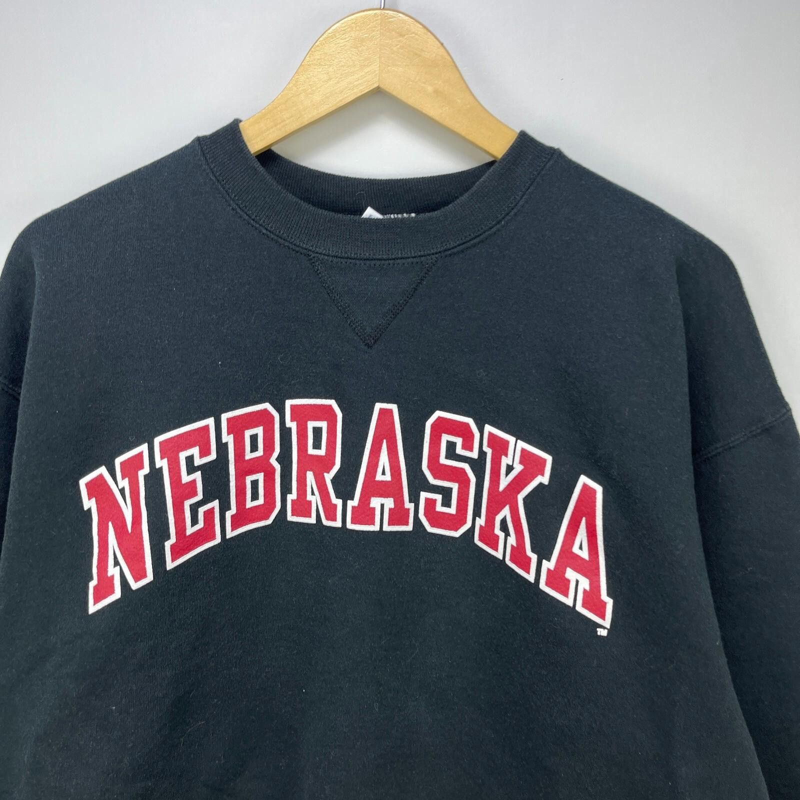 Russell Athletic Vintage Russell Nebraska Cornhuskers Sweatshirt Large Size ONE SIZE - 2 Thumbnail