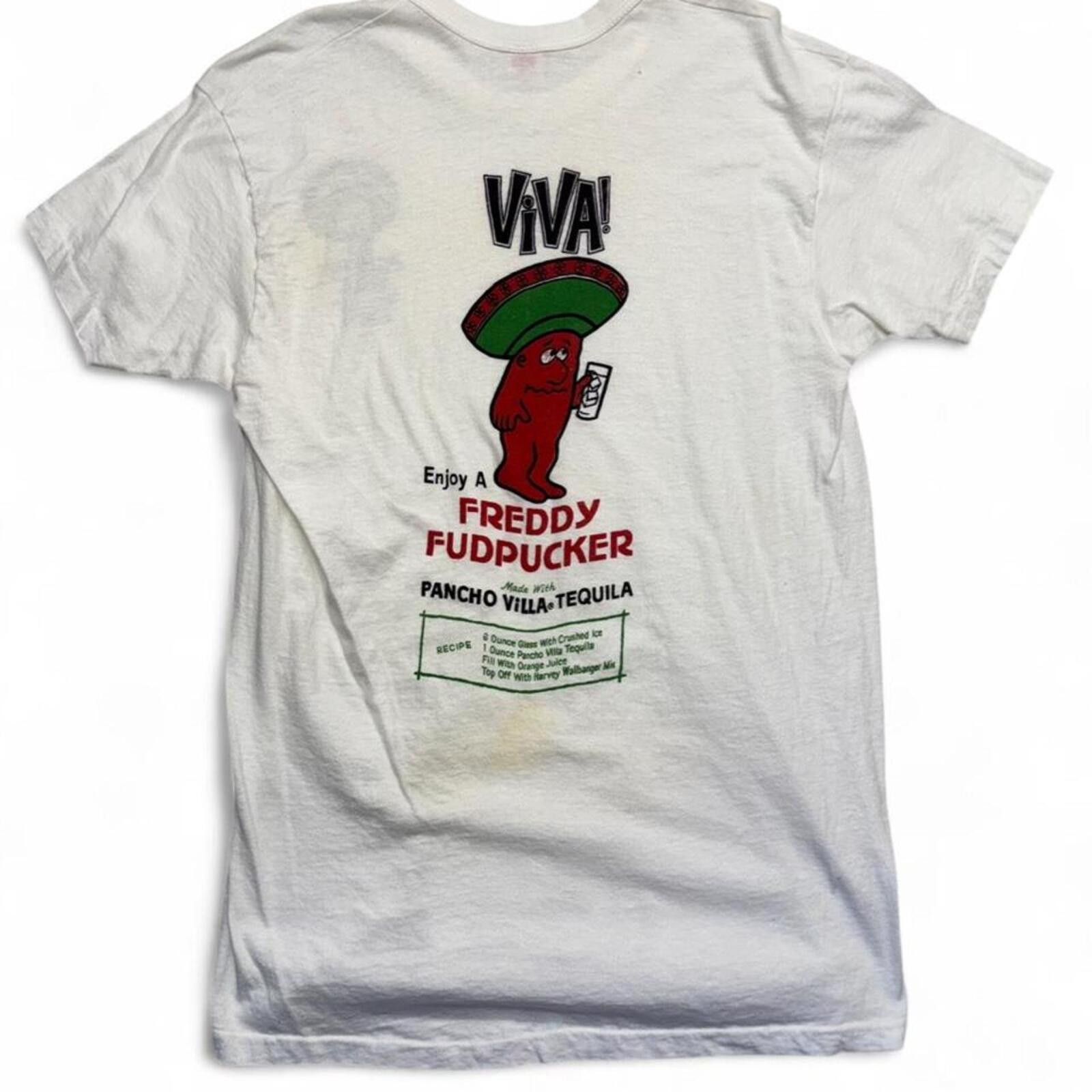 Other 1960s/70s single stitch thrashed Pancho Villa Tequila shirt Size US M / EU 48-50 / 2 - 2 Thumbnail