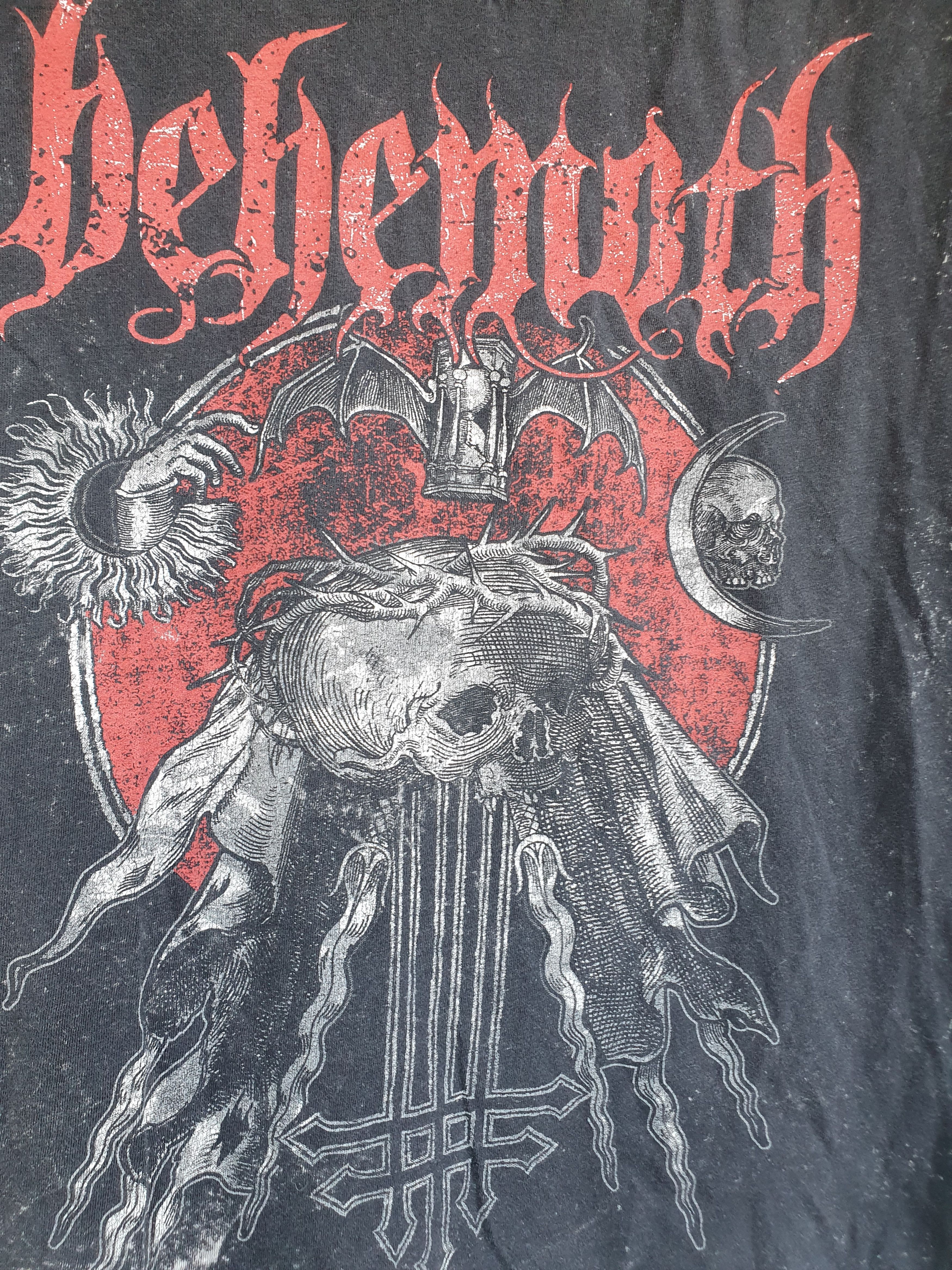 Band Tees Behemoth Profane Skull Women's Band t-shirt sz M Size M / US 6-8 / IT 42-44 - 7 Thumbnail