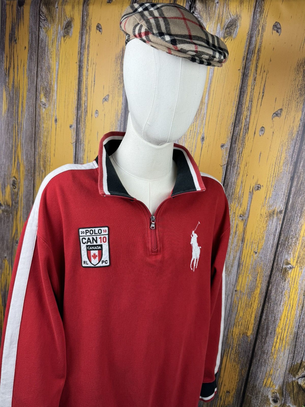 Polo Ralph Lauren POLO RALPH LAUREN CANADA 🇨🇦 RERE VINTAGE BIG LOGO SIZE XXXL Size US XXL / EU 58 / 5 - 6 Thumbnail
