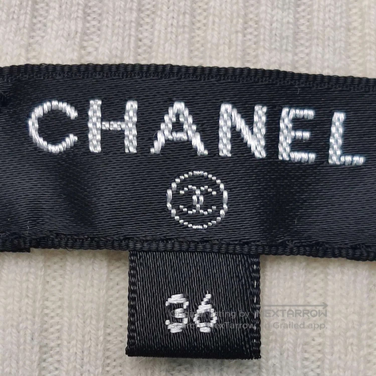 Chanel Chanel Cream Wool Blend Color. Size S / US 4 / IT 40 - 3 Thumbnail