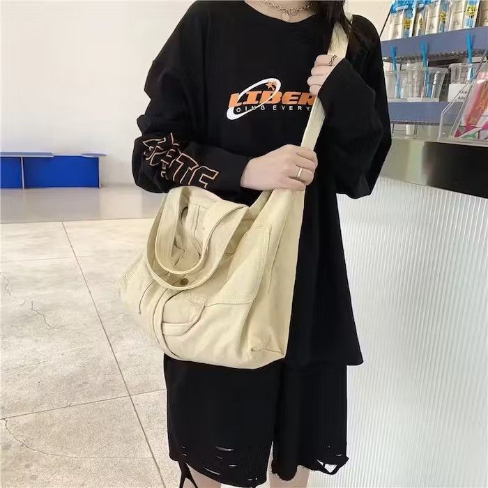 Japanese Brand Beige Color Shoulder Cross Body Bag Size ONE SIZE - 2 Thumbnail