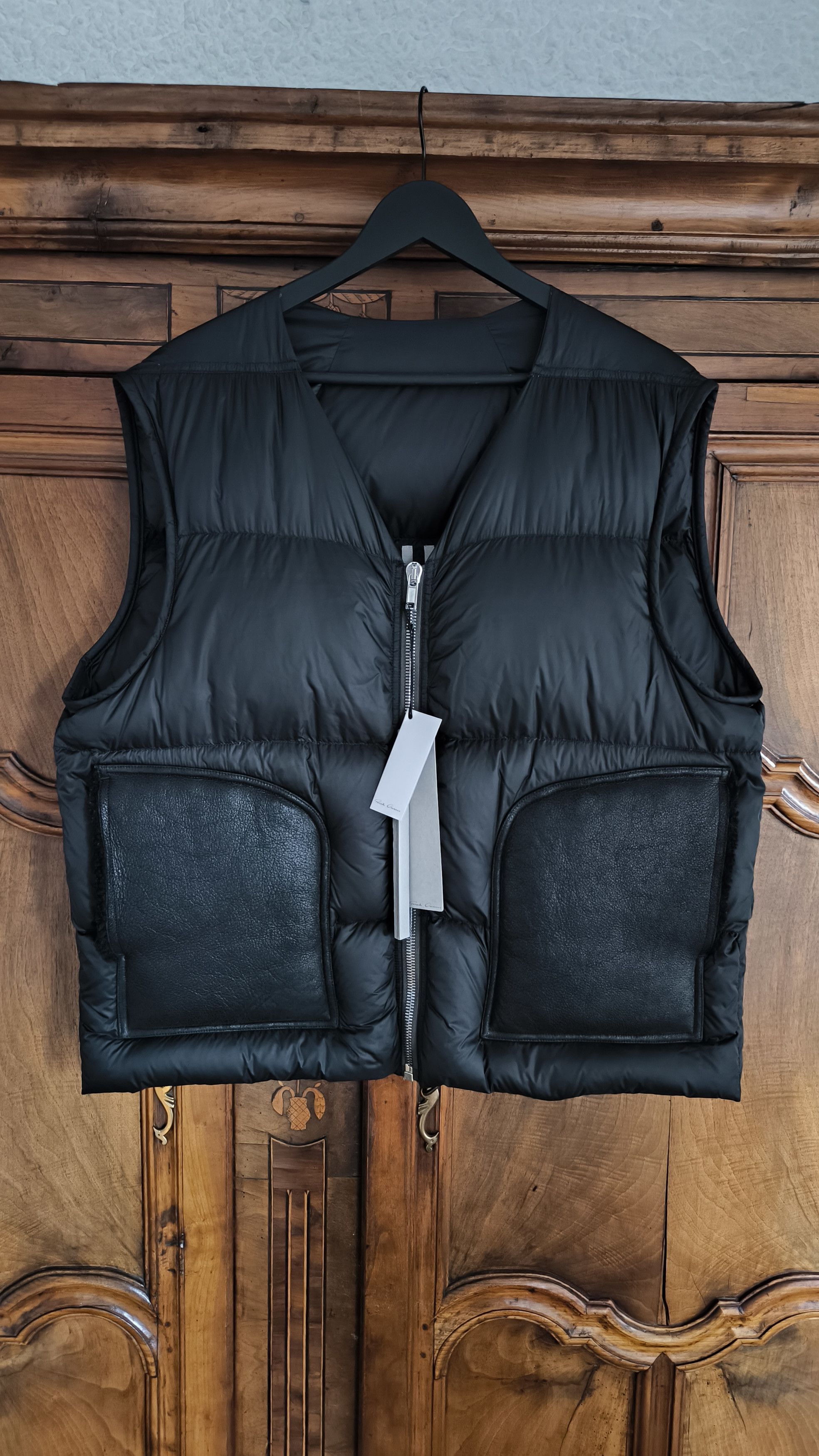 Rick Owens Rare Rick Owens FW22 strobe Knot puffer vest | Grailed