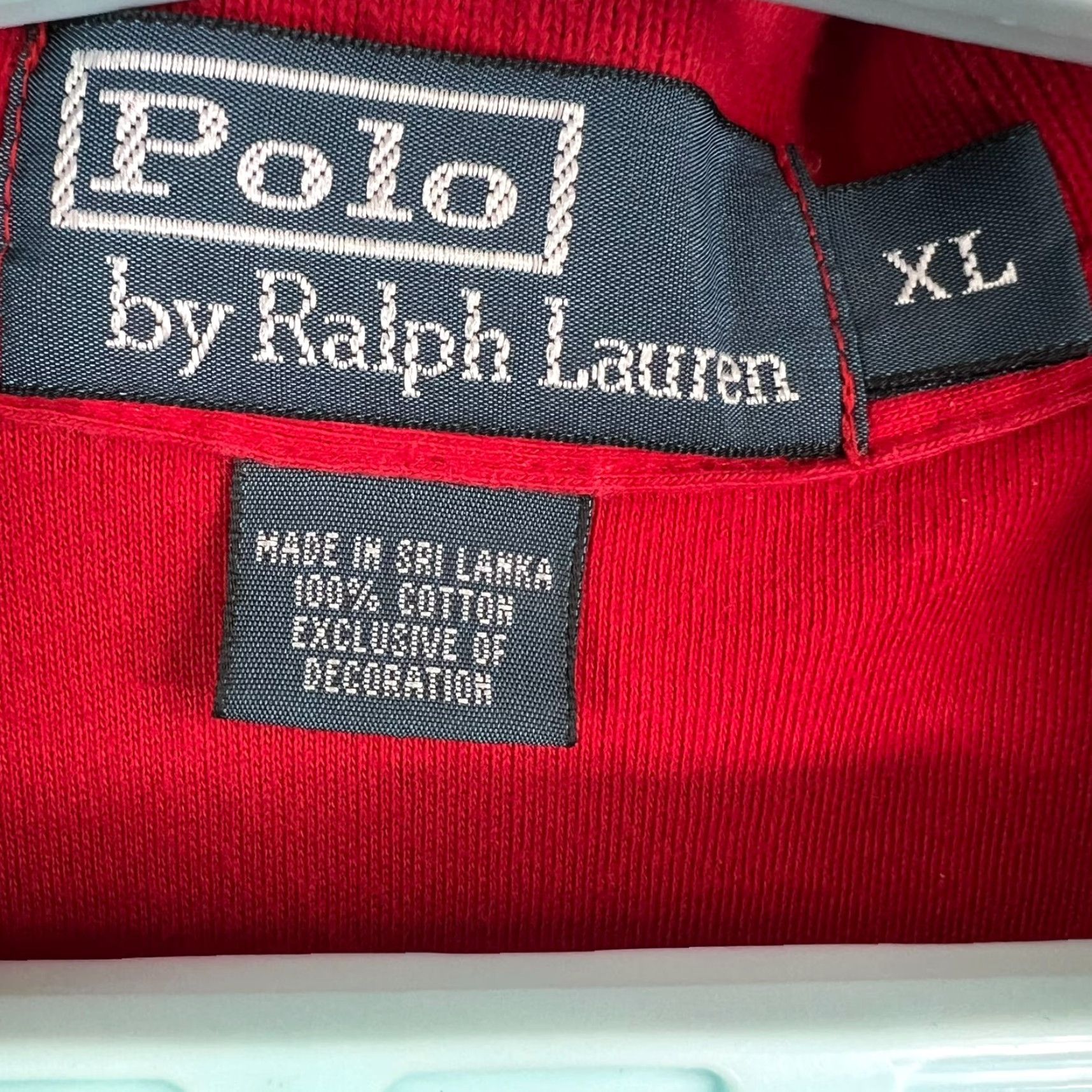 Ralph Lauren Polo Ralph Lauren Short Sleeve Polo Shirt Mens XL Red Size US XL / EU 56 / 4 - 4 Thumbnail