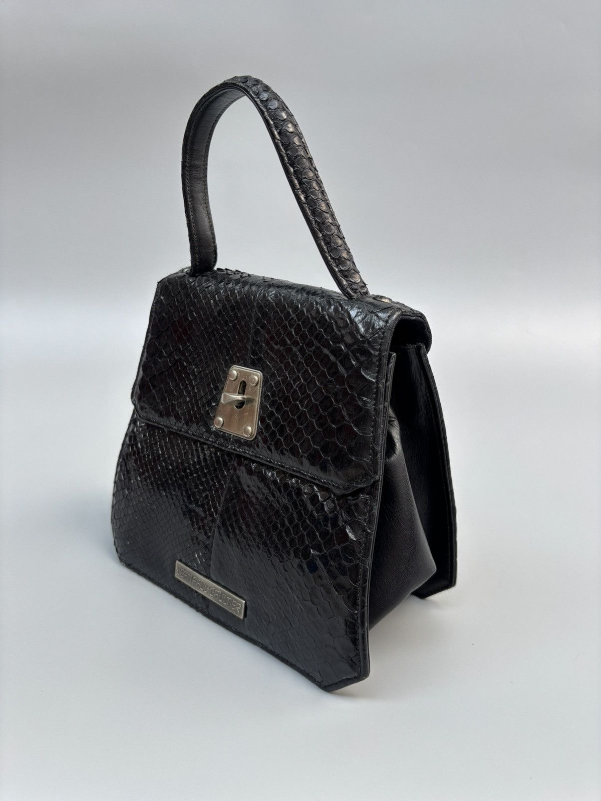 Jean Paul Gaultier Archive Jean Paul Gaultier - Top Handle Snakeskin Mini Bag Size ONE SIZE - 3 Thumbnail