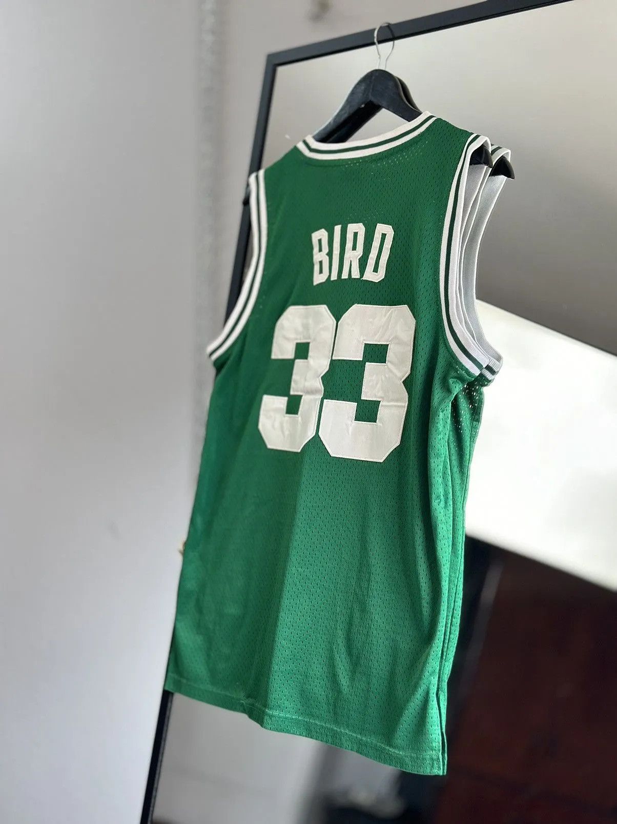 Adidas Boston Celtics Jersey Mens Large Larry Bird #33 NBA adidas Size US S / EU 44-46 / 1 - 13 Thumbnail