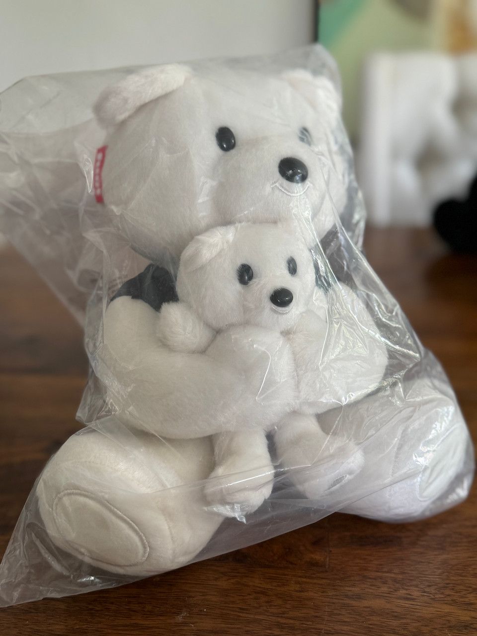 FUCT Fuct KILL PEOPLE NOT ANIMALS TEDDY White Size ONE SIZE - 1 Thumbnail