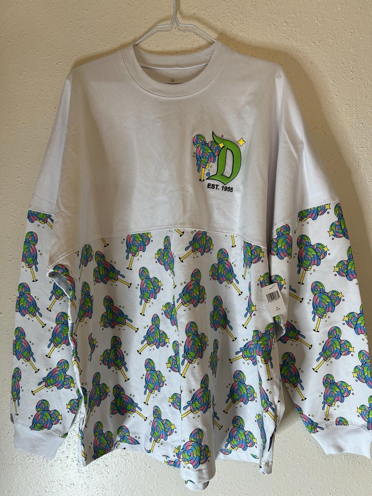 Designer NWT Disneyland Spirit Jersey XL Size ONE SIZE - 1 Thumbnail