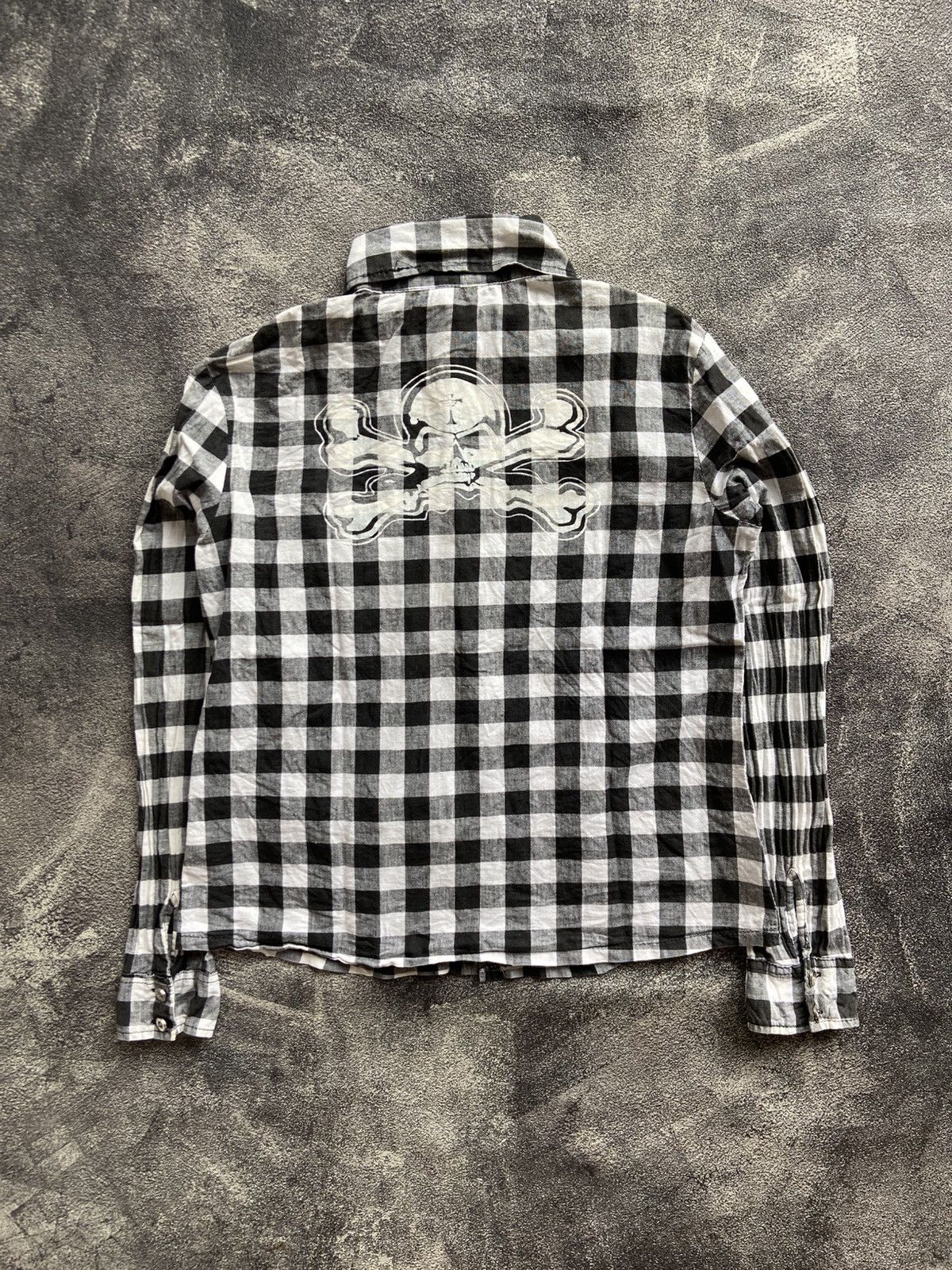 Hysteric Glamour Skull Flannel Y2K Style Size US M / EU 48-50 / 2 - 7 Thumbnail