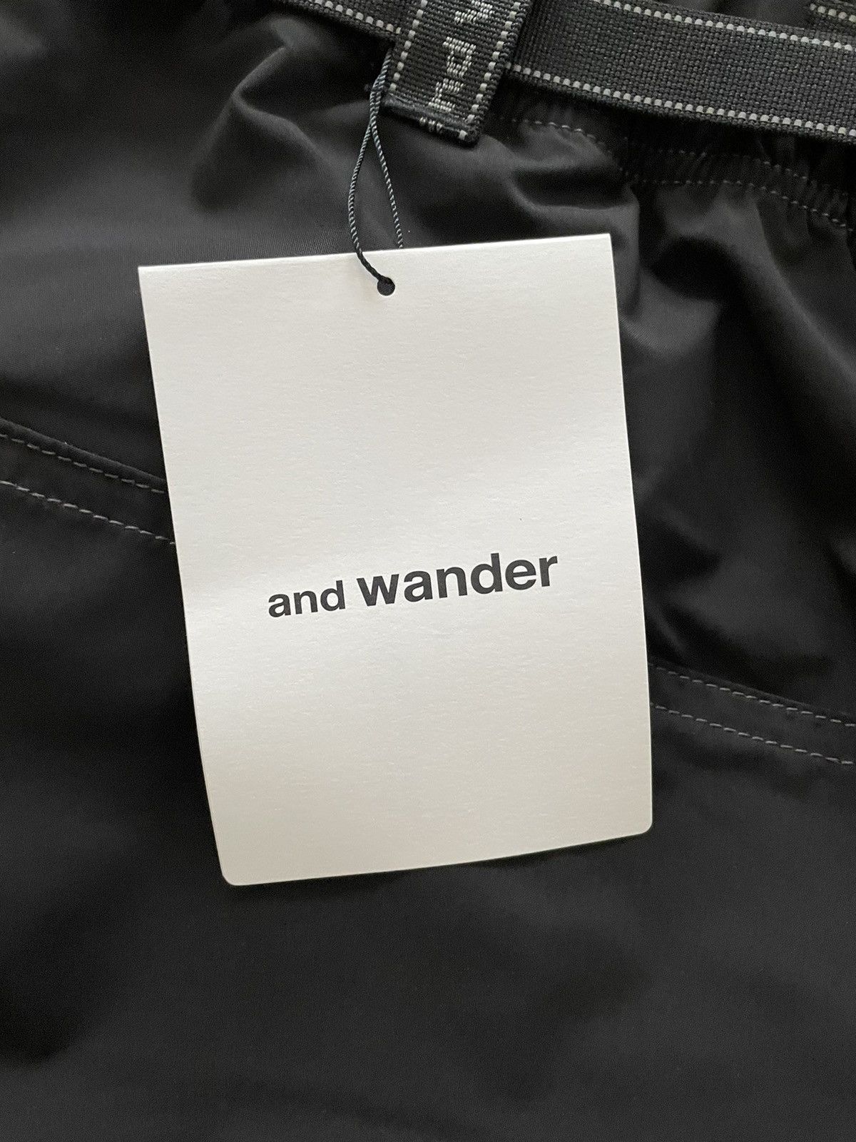 And Wander And Wander Nylon Wave Shorts Black Size US 32 / EU 48 - 3 Thumbnail