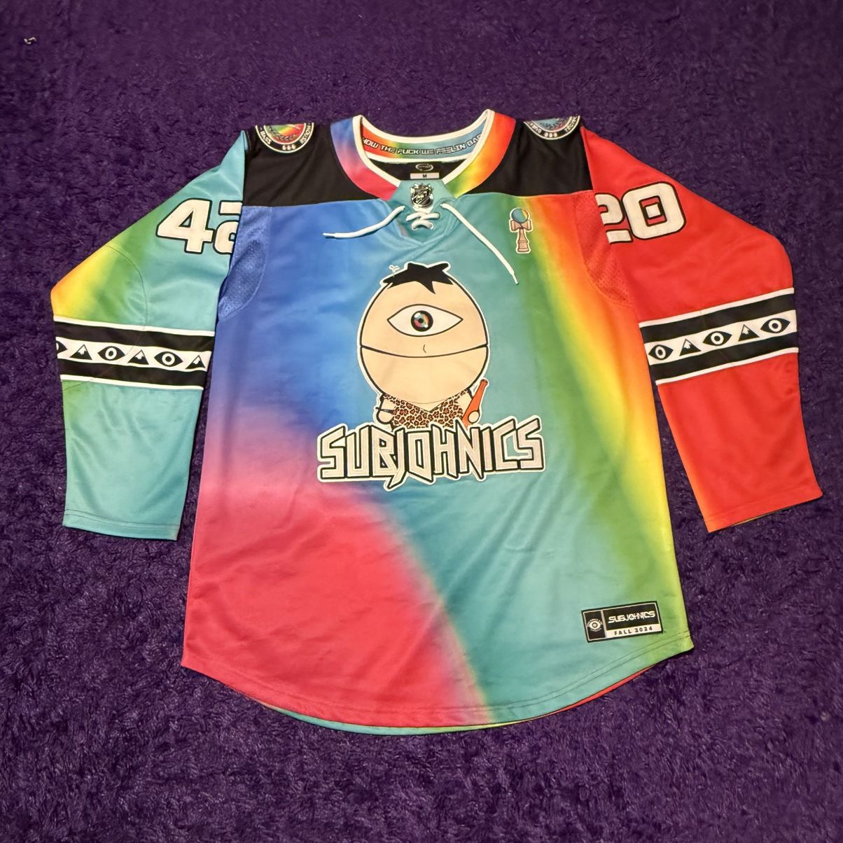 Other SUBJOHNICS HOCKEY JERSEY *MEDIUM* SUBTRONICS JOHN SUMMIT Size US M / EU 48-50 / 2 - 2 Thumbnail