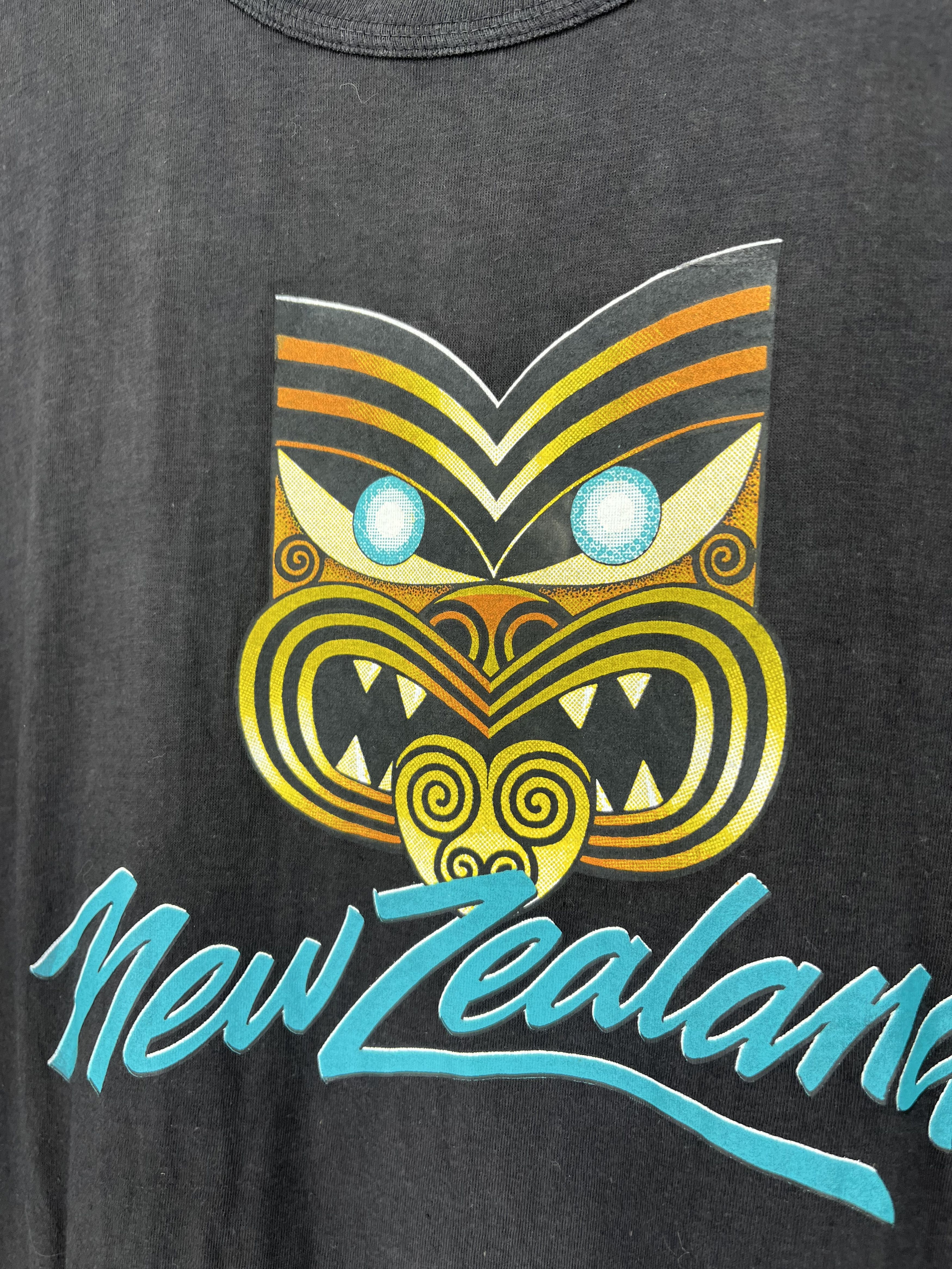 Vintage RARE! VTG T&SKI NEW ZEALAND NATURE VIBRANT GRAPHIC TEE Size US M / EU 48-50 / 2 - 7 Thumbnail
