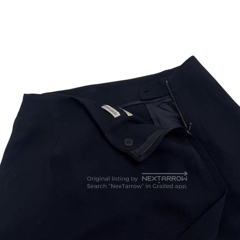 Hermes Hermes Black 100% Silk Material Skirt Size 24" / US 00 / IT 34 - 5 Thumbnail