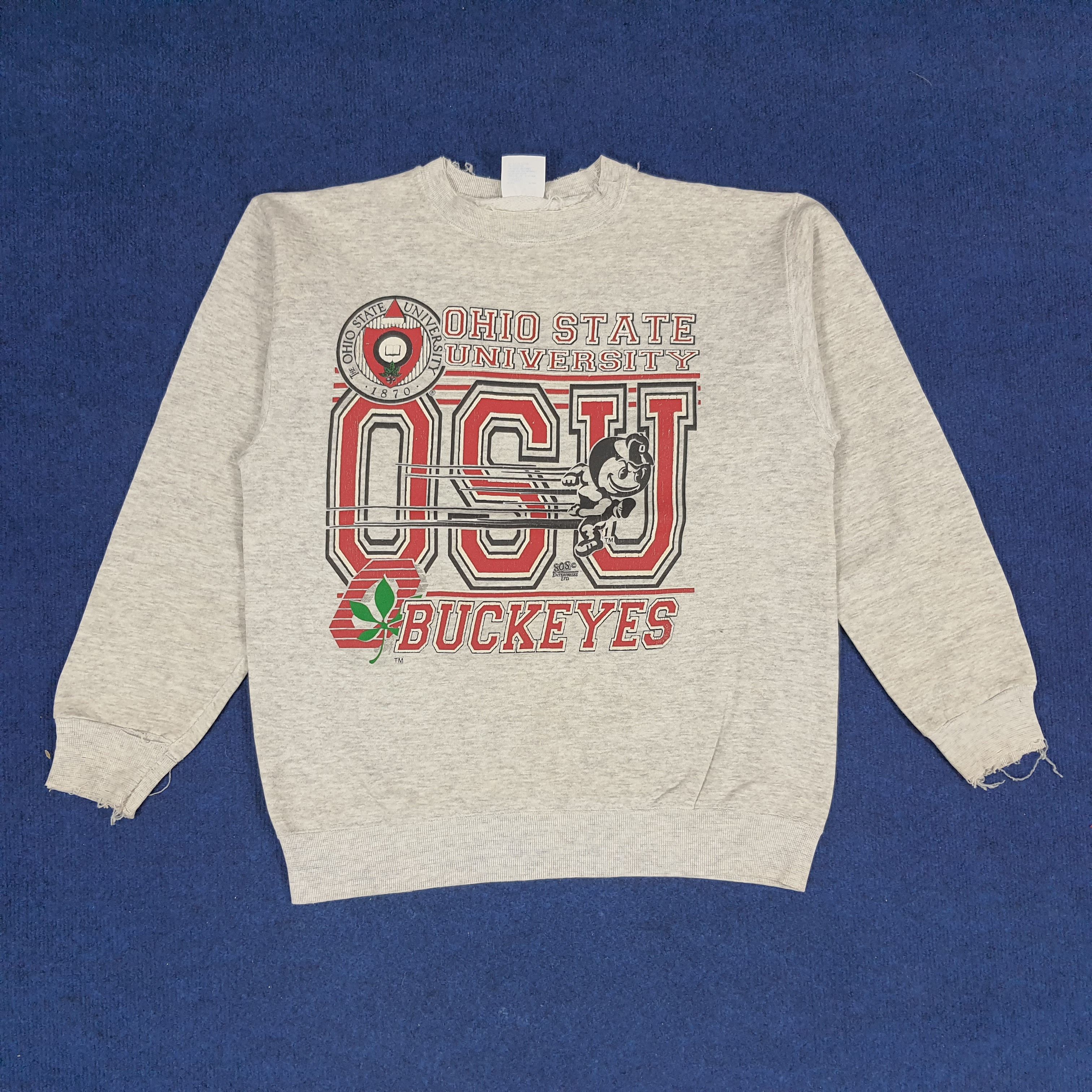 Vintage Vintage Ohio State University Busckeyes Sweatshirts Size US S / EU 44-46 / 1 - 1 Thumbnail