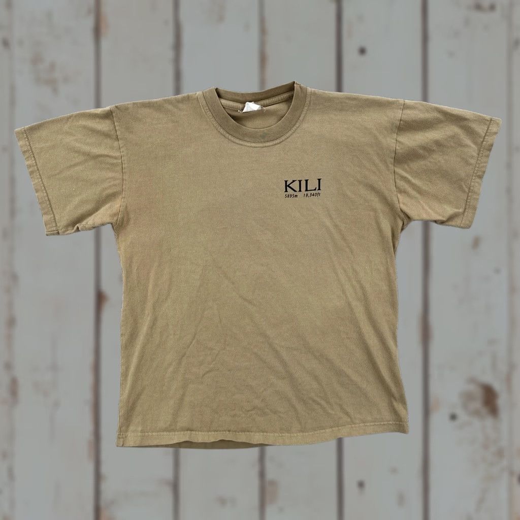 Vintage VINTAGE Kilimanjaro Men’s Small Brown T Shirt Mount Kilimanjaro Africa Shirt Mens Short Sleeve Crew Neck 90s Outdoor Africa Brown Size US S / EU 44-46 / 1 - 1 Thumbnail