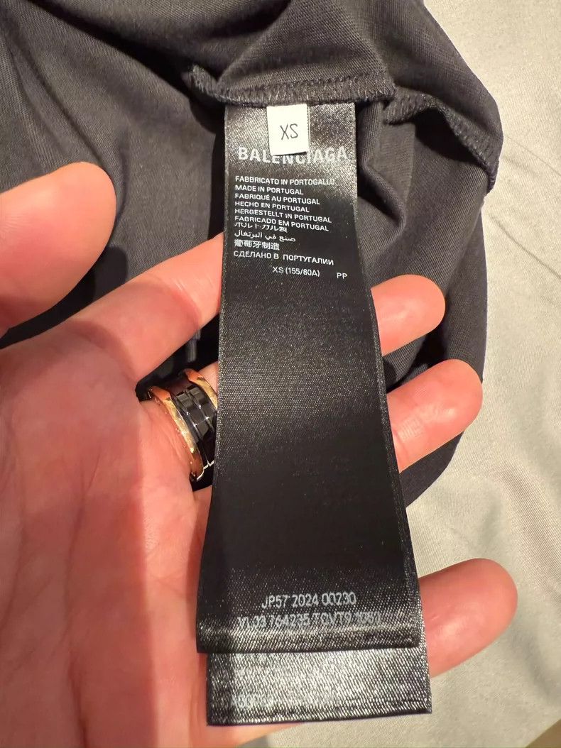 Balenciaga Balenciaga Reflective Short Sleeve XS Size US XS / EU 42 / 0 - 4 Thumbnail