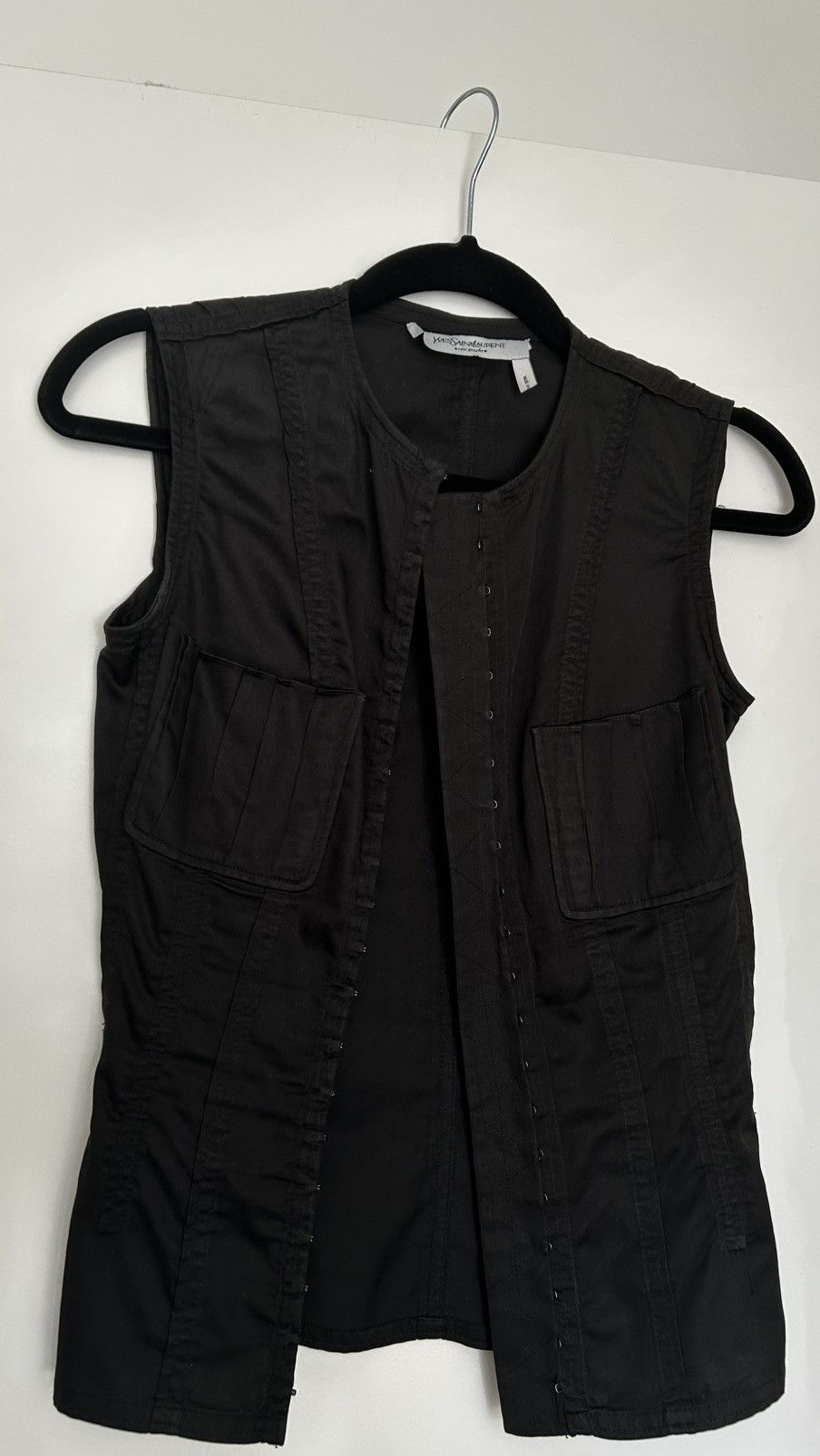Yves Saint Laurent Yves Saint Laurent Rive Gauche by Tom Ford 2000s Top Size XS / US 0-2 / IT 36-38 - 3 Thumbnail