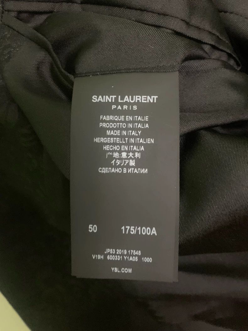 Saint Laurent Paris Saint Laurent Paris Stylish Saint Laurent Suit with Floral Size US L / EU 52-54 / 3 - 5 Thumbnail
