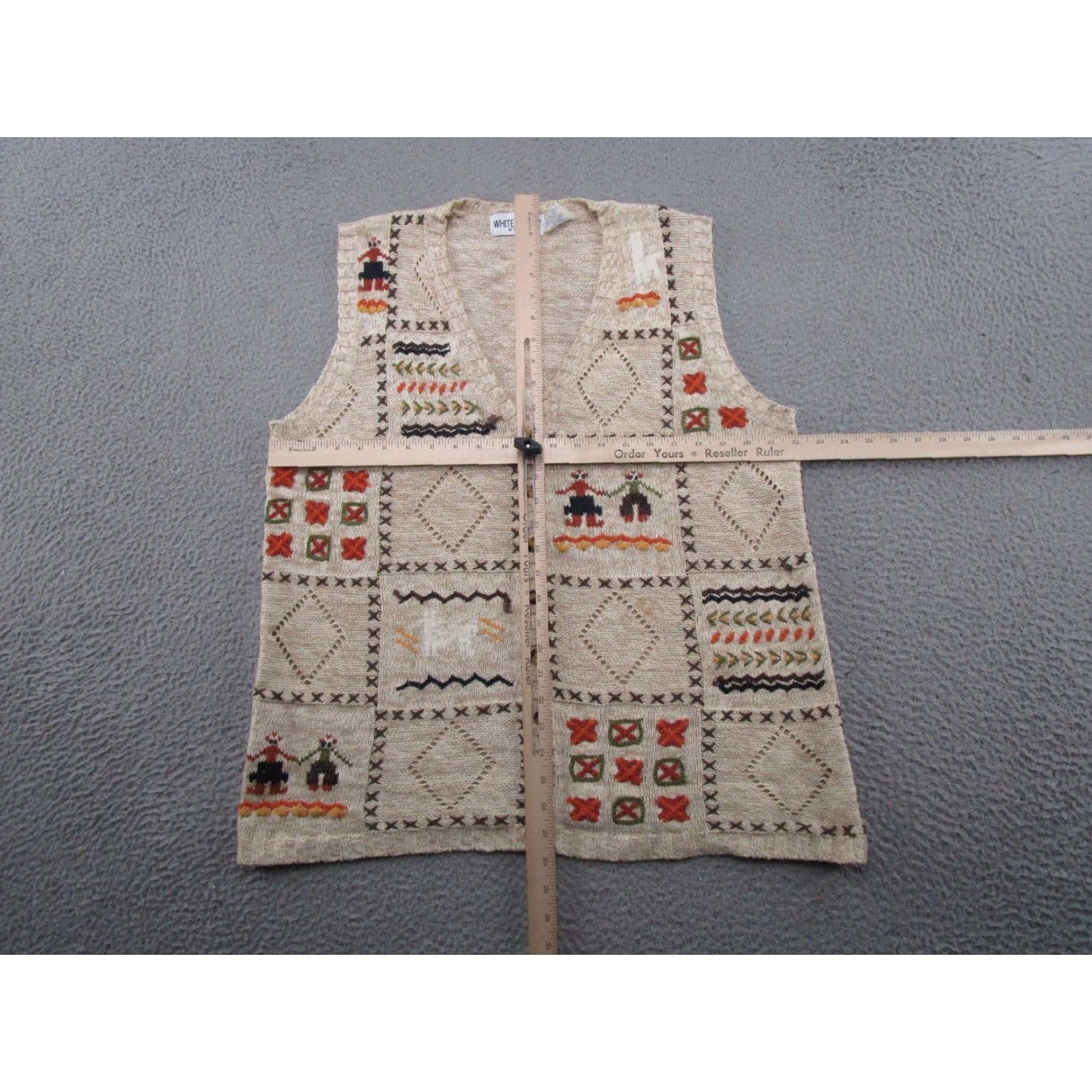 Vintage VINTAGE White Stag Sweater Vest Shirt? Size XXL / US 16-18 / IT 52-54 - 4 Thumbnail